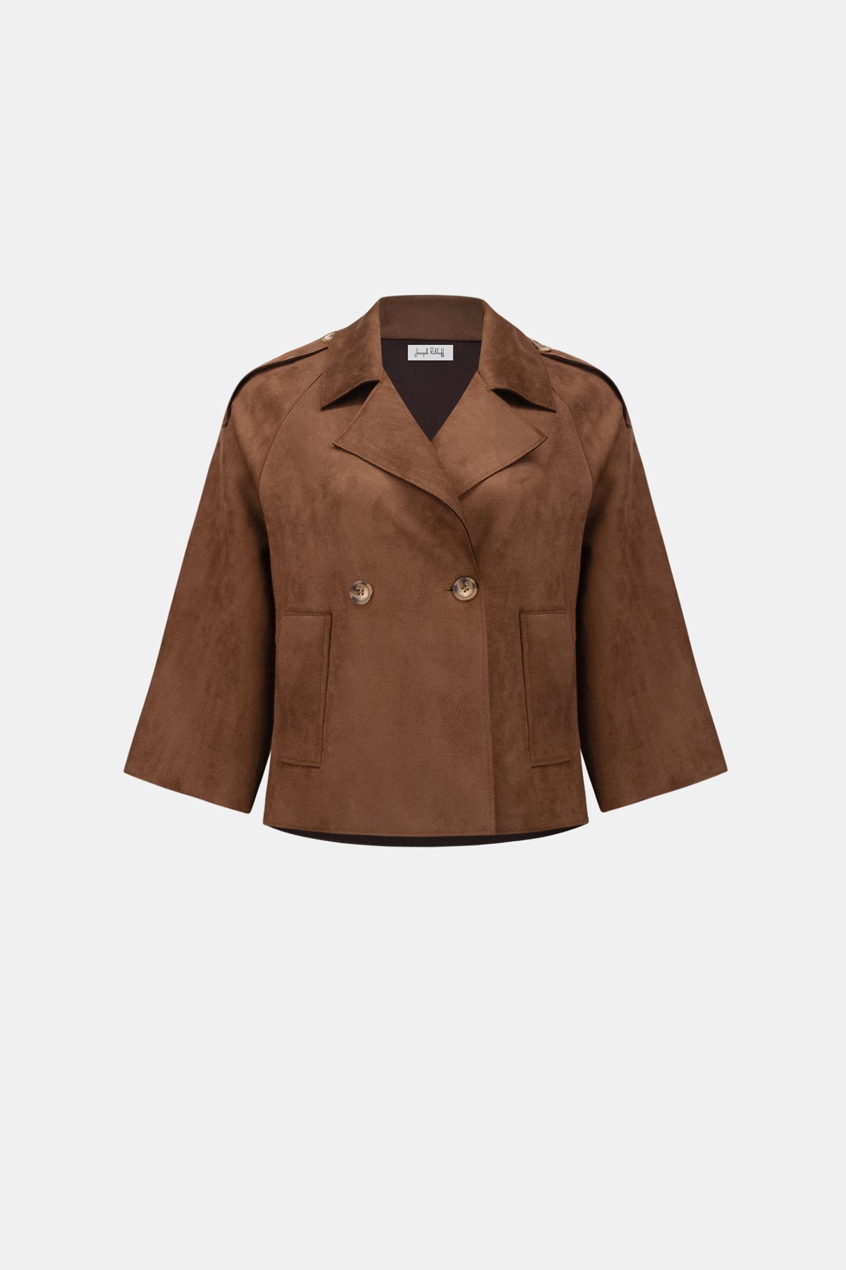 JOSEPH RIBKOFF BROWN JACKET 263000 15 226