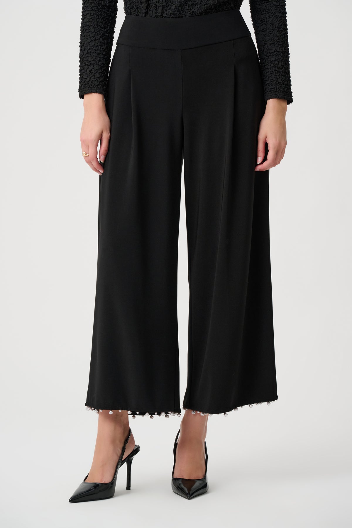 JOSEPH RIBKOFF BLACK PANT 263007 11 226