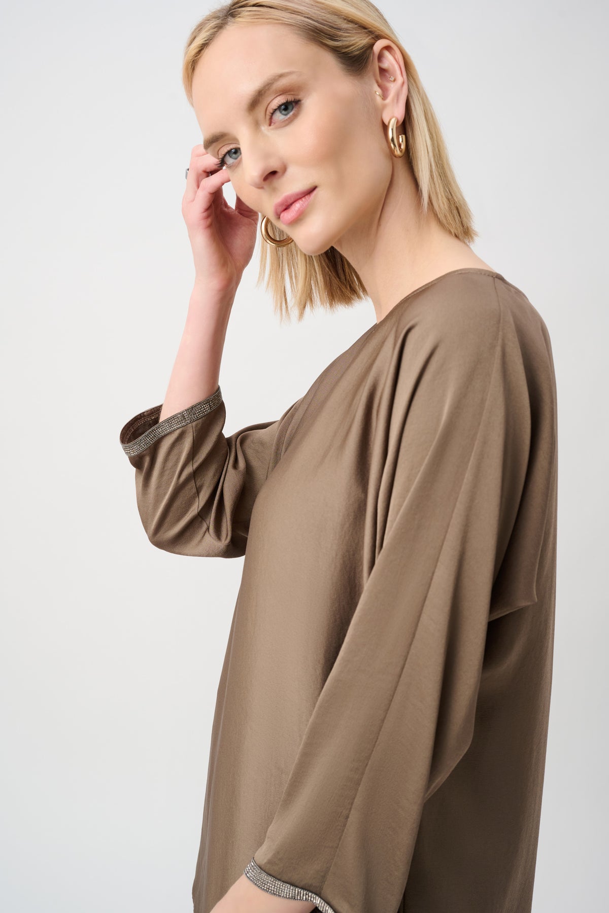 JOSEPH RIBKOFF BEIGE TUNIC 263069 4463 226