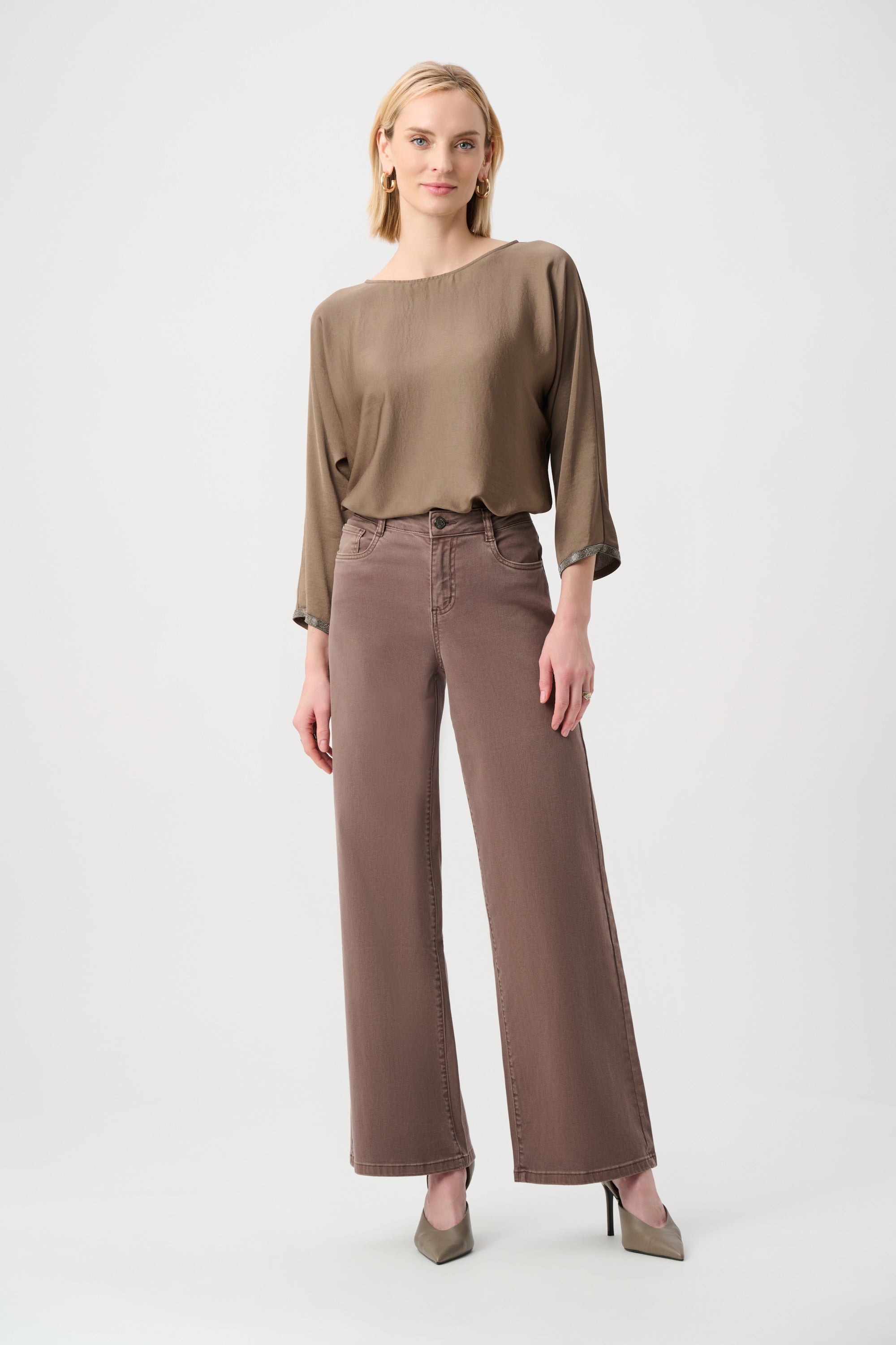 JOSEPH RIBKOFF BEIGE TUNIC 263069 4463 226