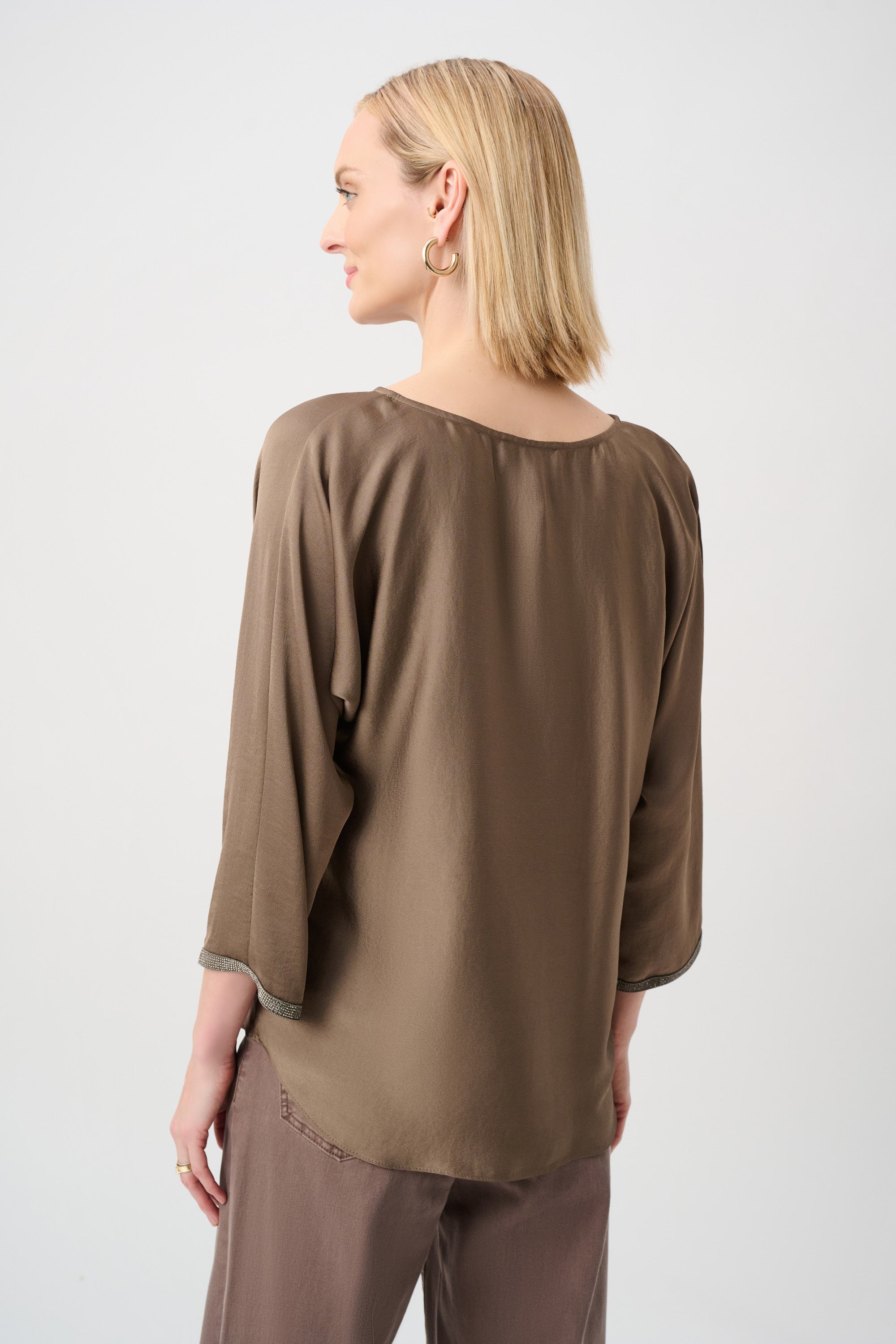JOSEPH RIBKOFF BEIGE TUNIC 263069 4463 226