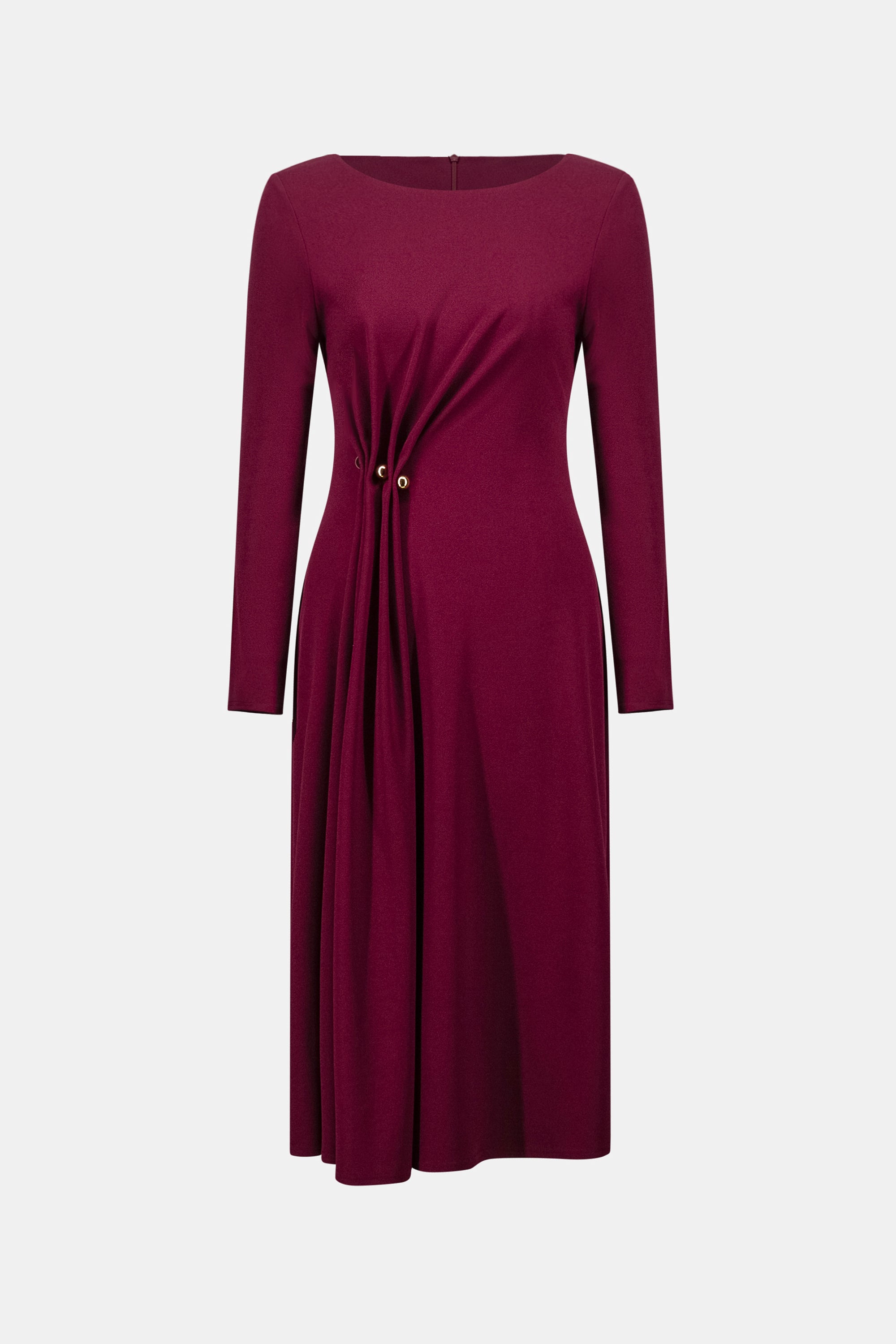 JOSEPH RIBKOFF WINE DRESS 263178 4539 226