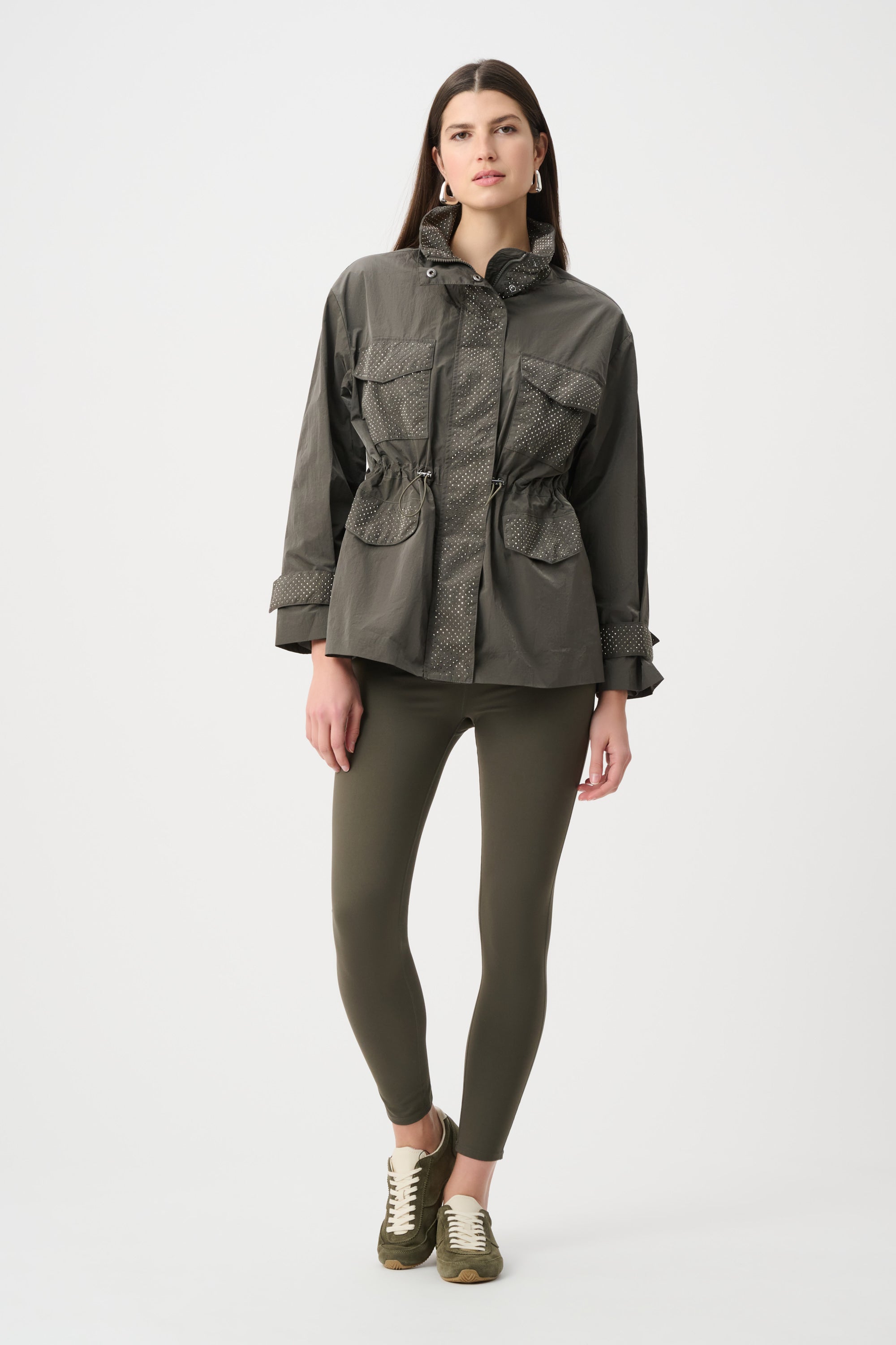 JOSEPH RIBKOFF GREEN COAT 263633 3380 226
