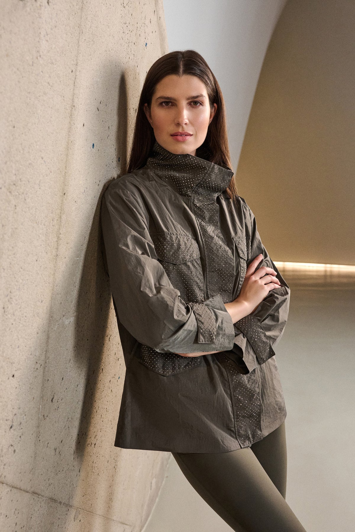 JOSEPH RIBKOFF GREEN COAT 263633 3380 226