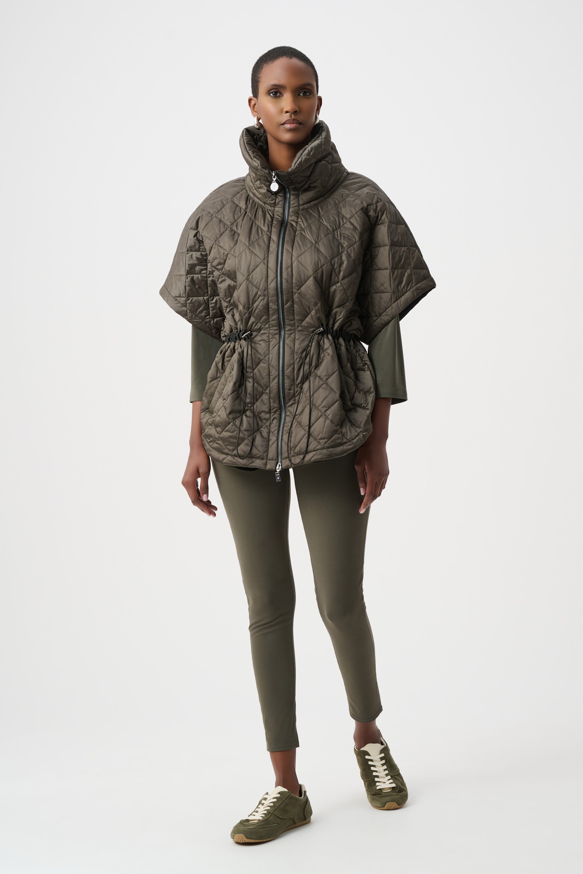 JOSEPH RIBKOFF GREEN VEST 263643 3380 226