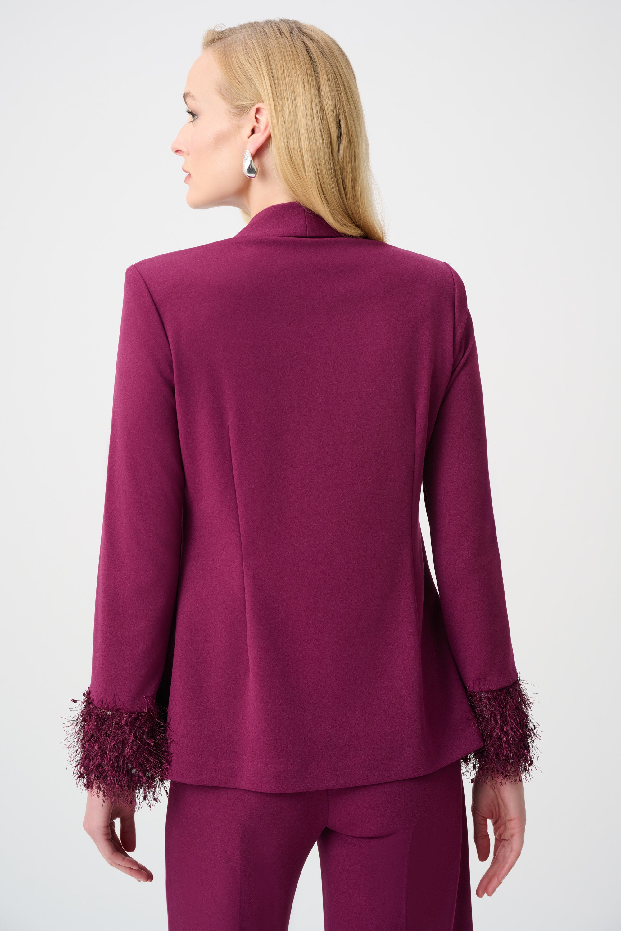 JOSEPH RIBKOFF WINE BLAZER 263714 4542 226