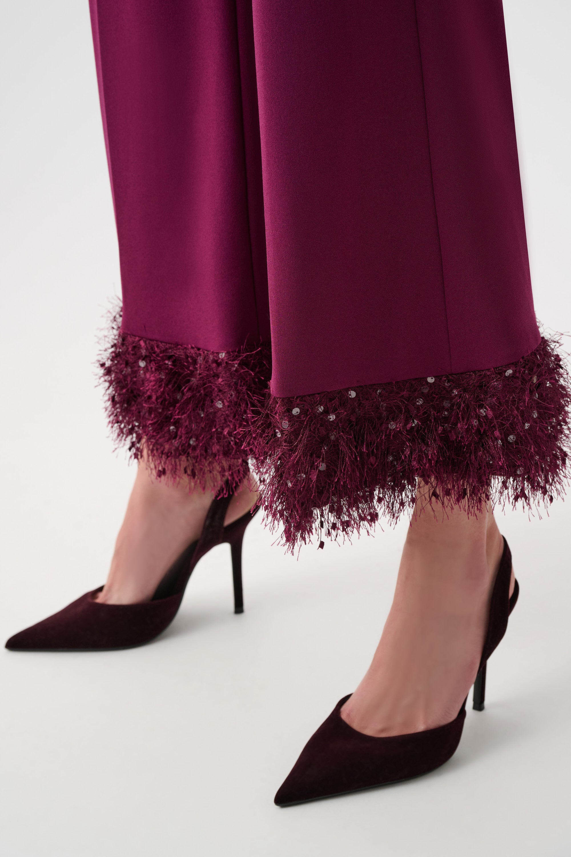 JOSEPH RIBKOFF WINE PANT 263715 4542 226