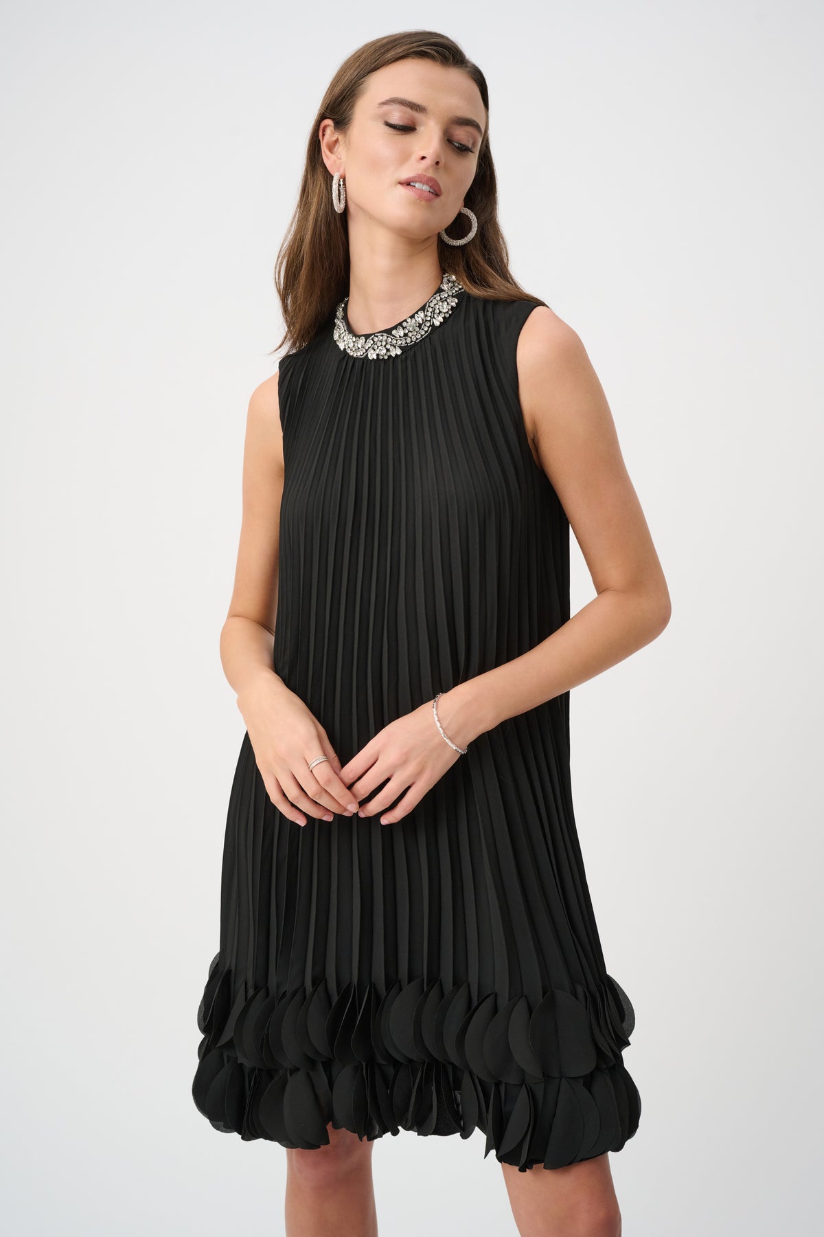 JOSEPH RIBKOFF BLACK DRESS 263738 11 226