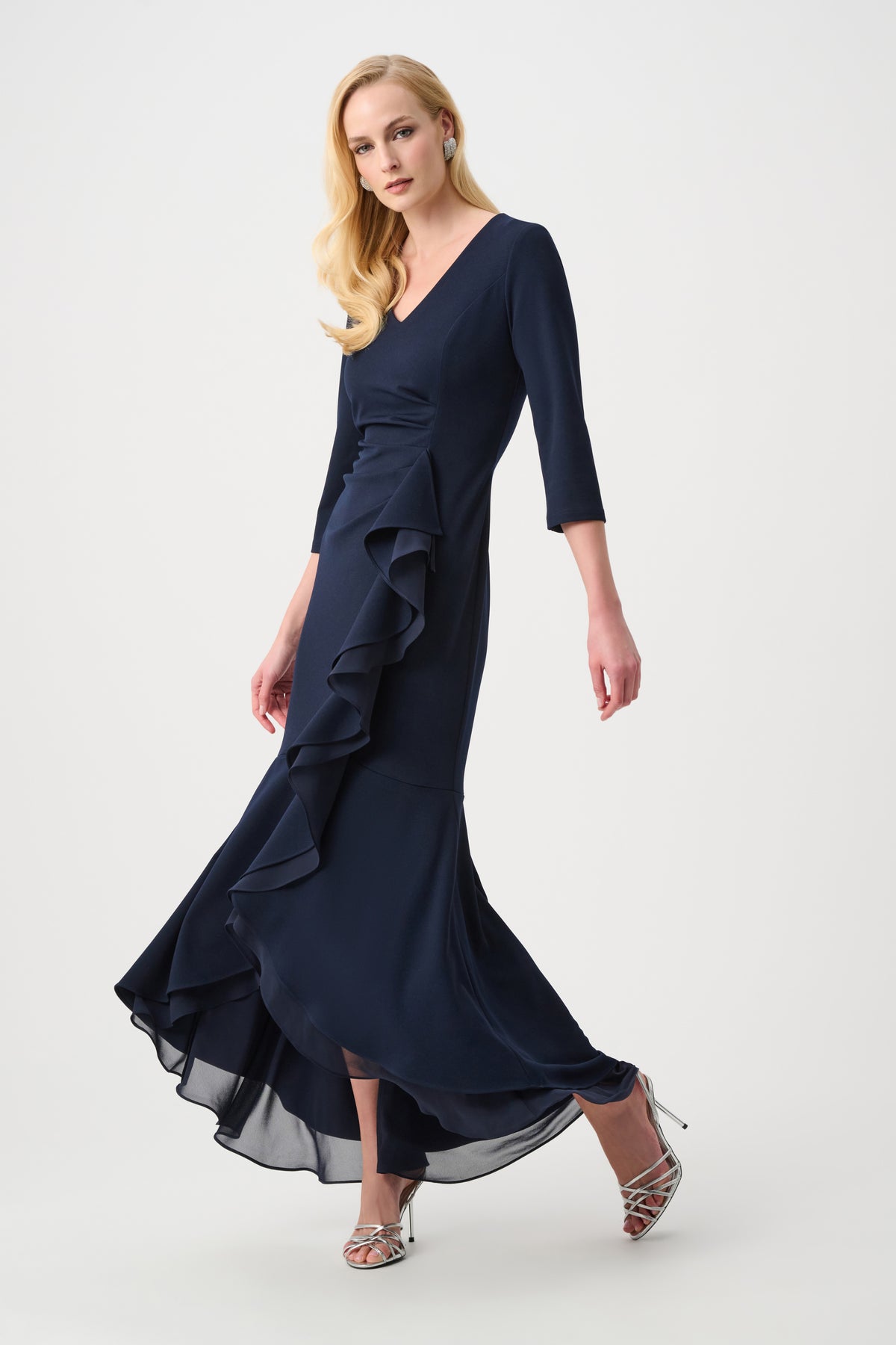 JOSEPH RIBKOFF NAVY DRESS 263741 2166 226