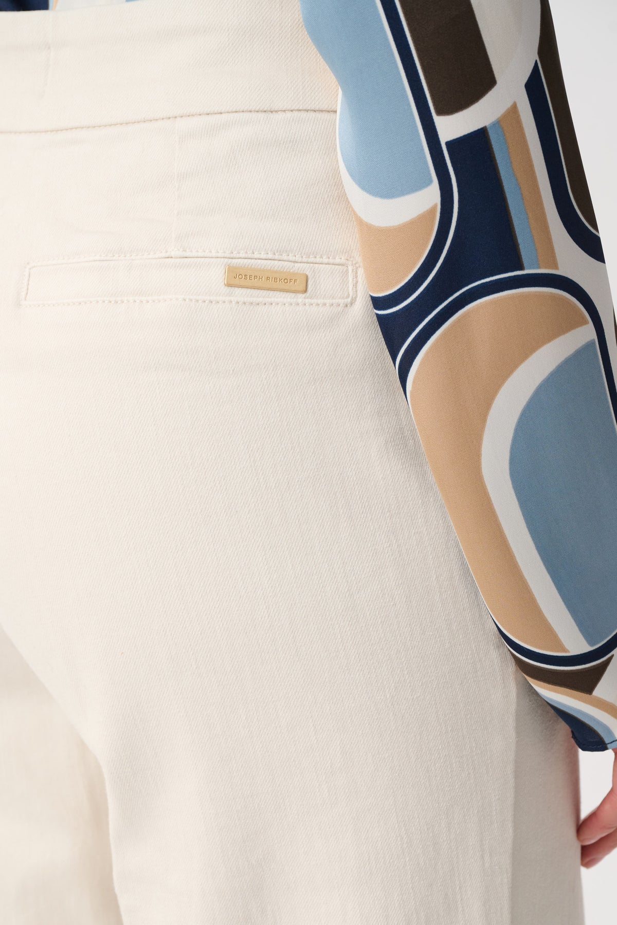 JOSEPH RIBKOFF BEIGE PANT 263902 4457 226