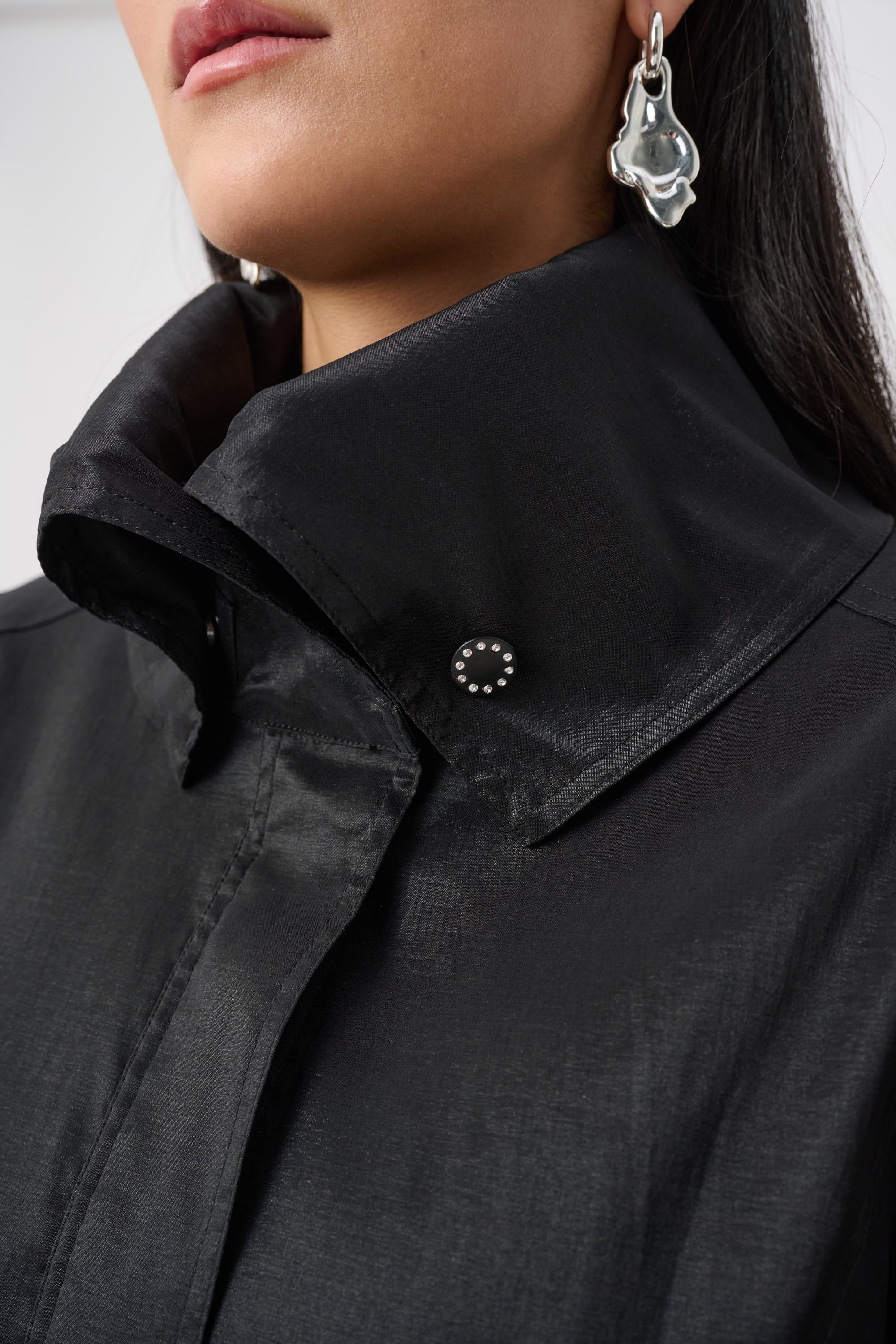 JOSEPH RIBKOFF BLACK COAT 263911 11 226