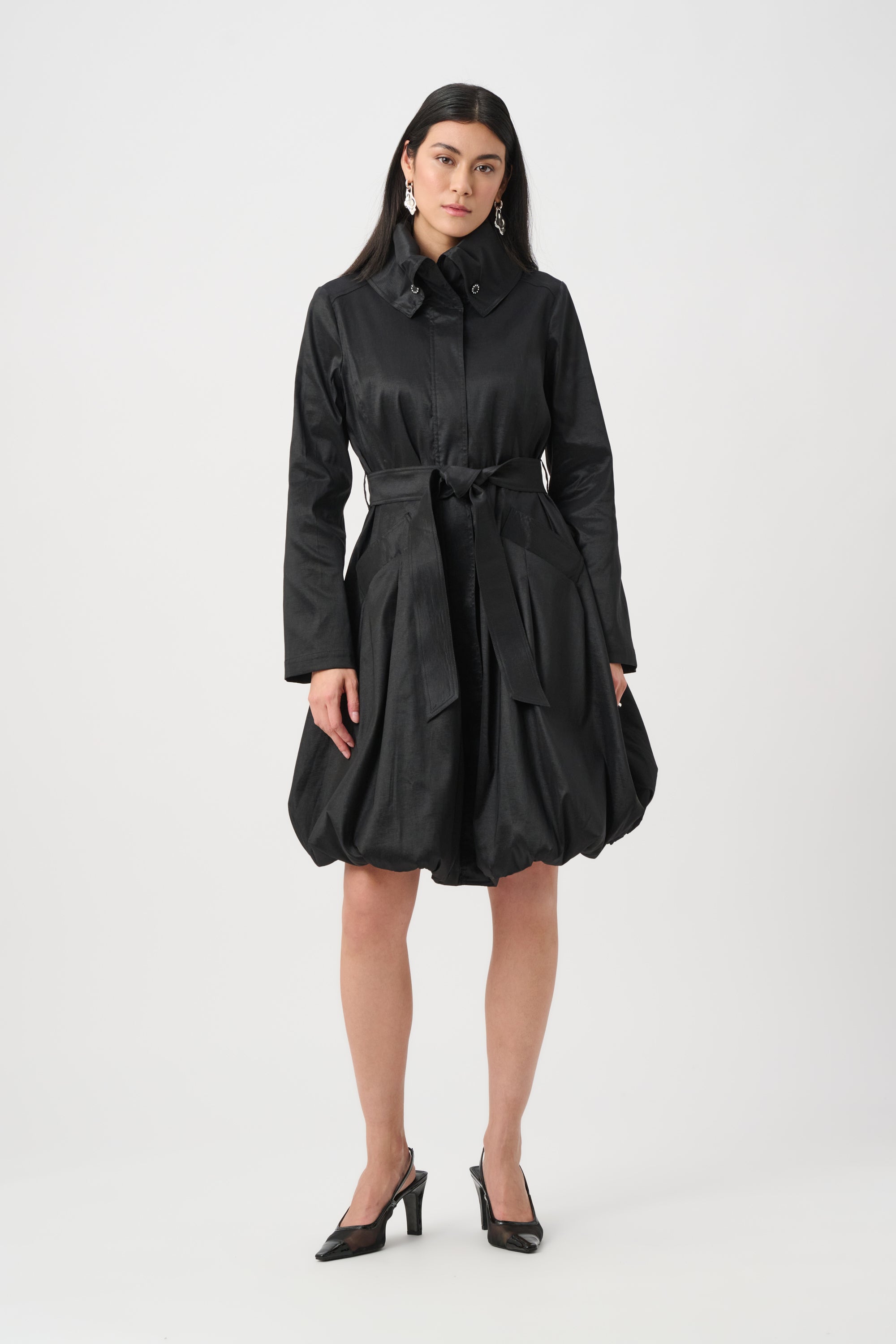 JOSEPH RIBKOFF BLACK COAT 263911 11 226