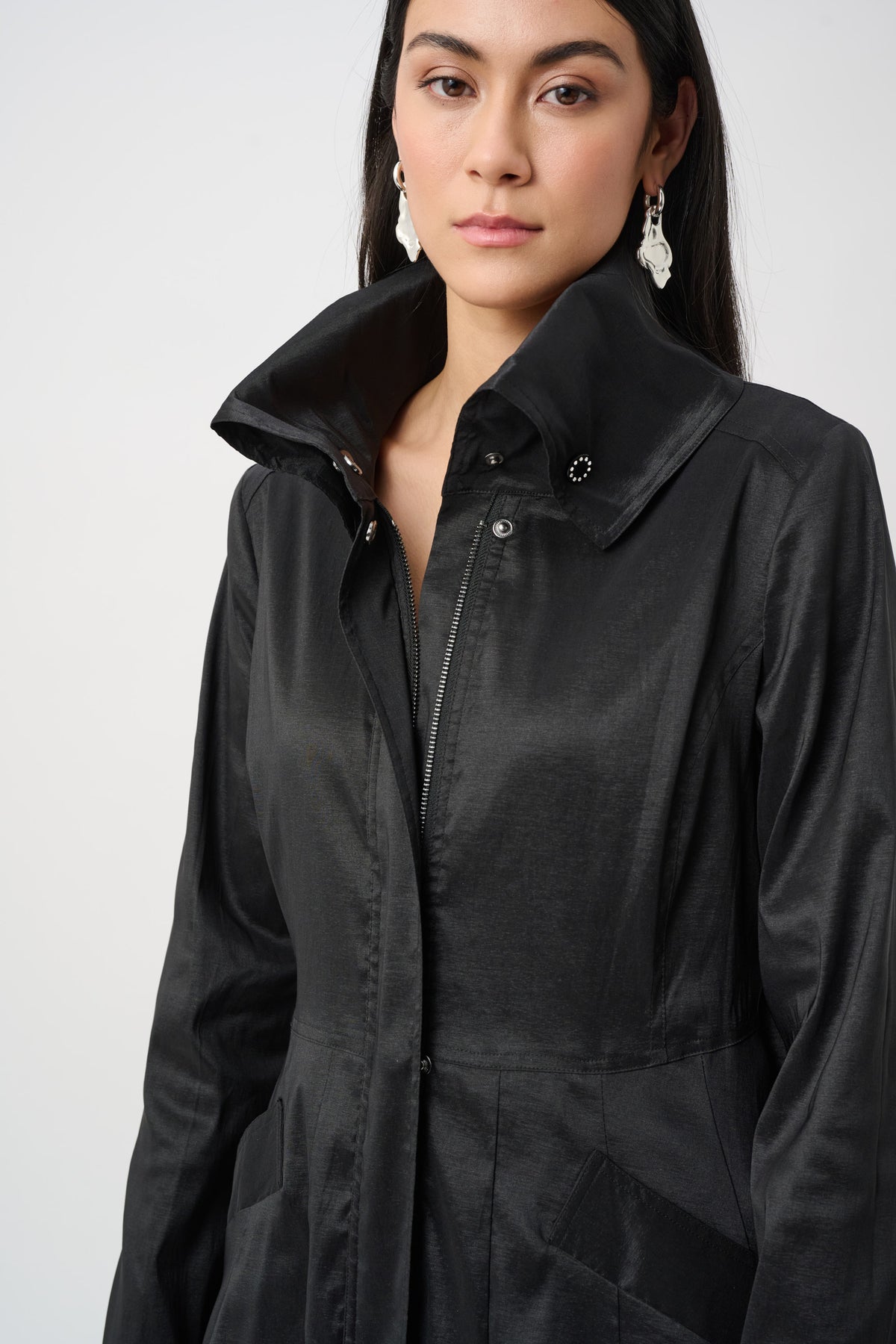 JOSEPH RIBKOFF BLACK COAT 263911 11 226