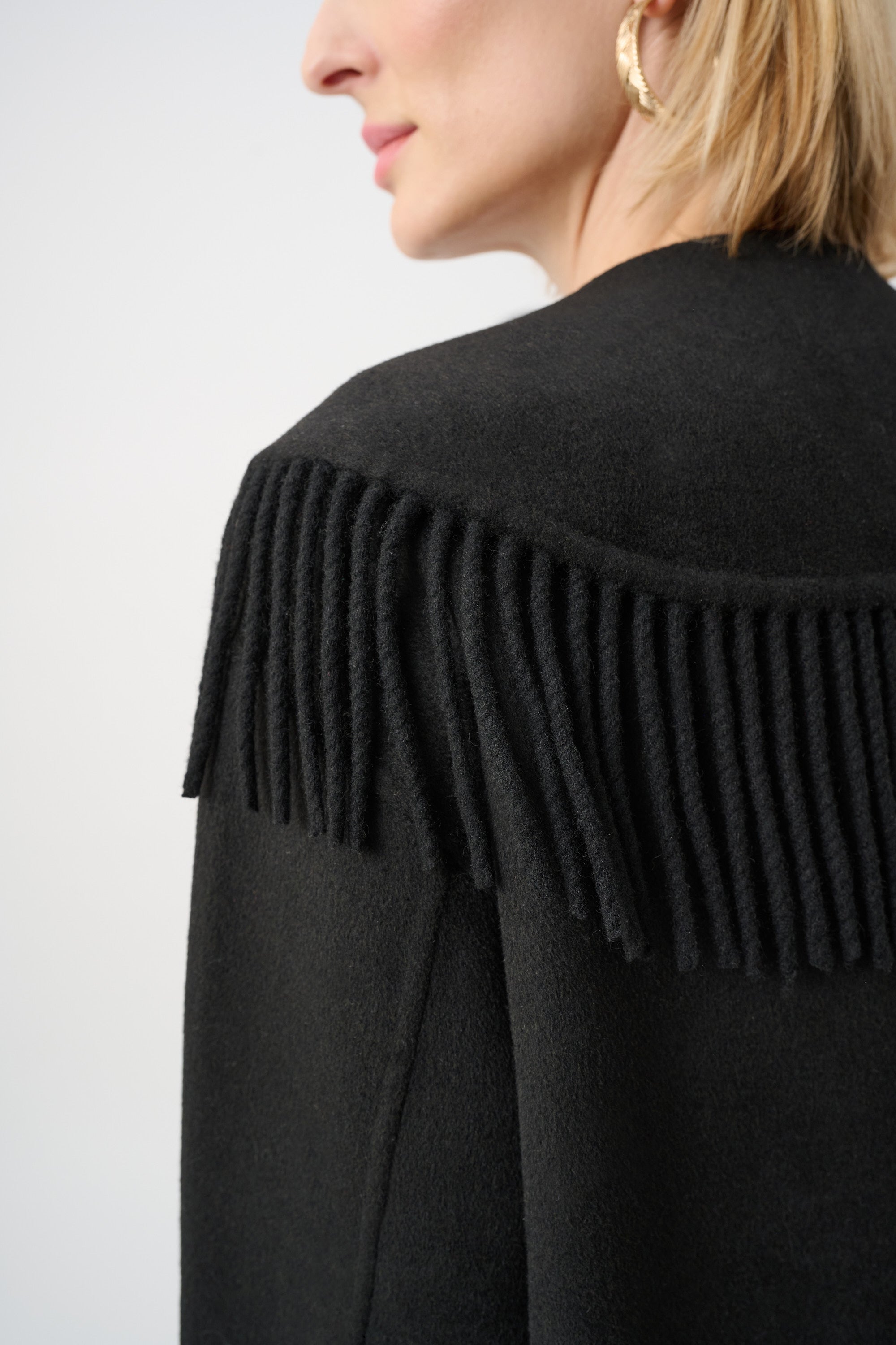 JOSEPH RIBKOFF BLACK COAT 263912 11 226