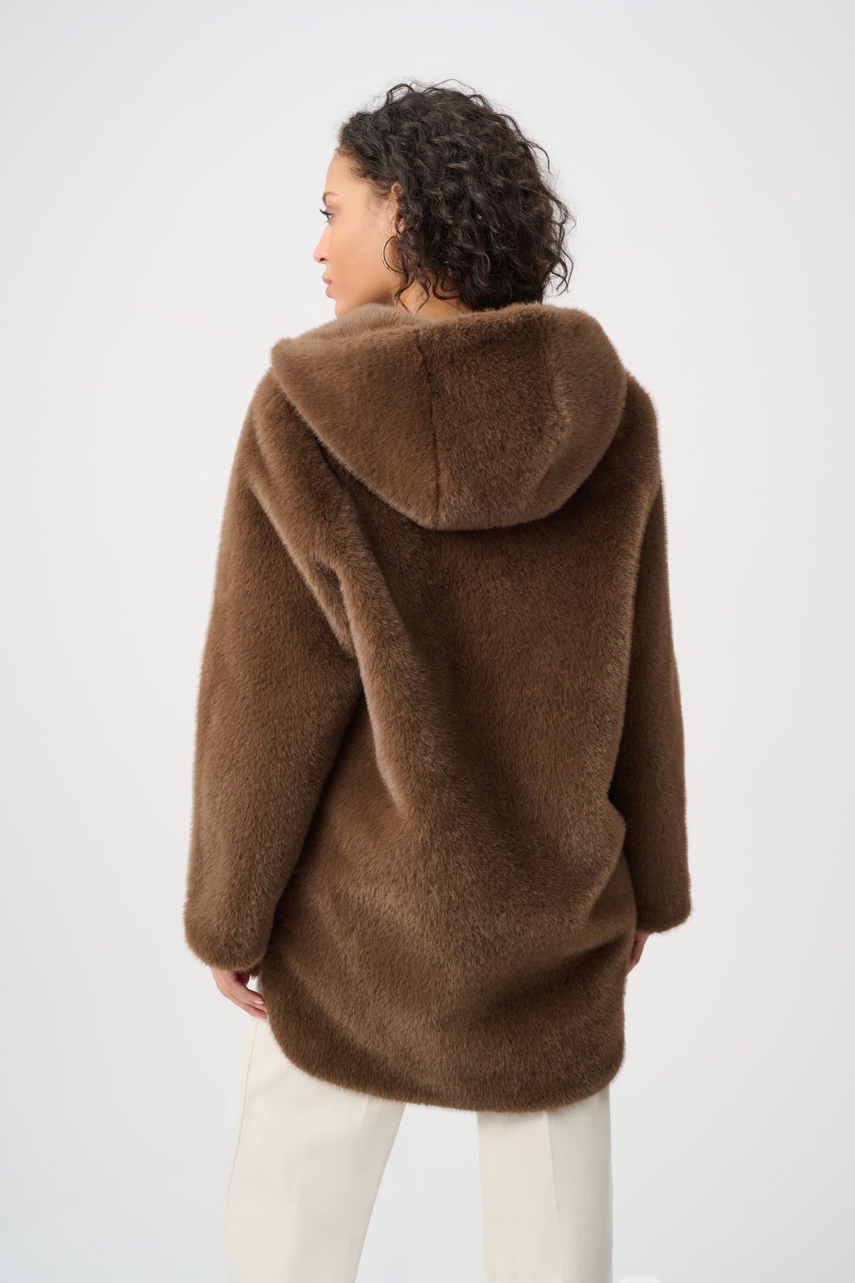 JOSEPH RIBKOFF BROWN COAT 263914 4548 226