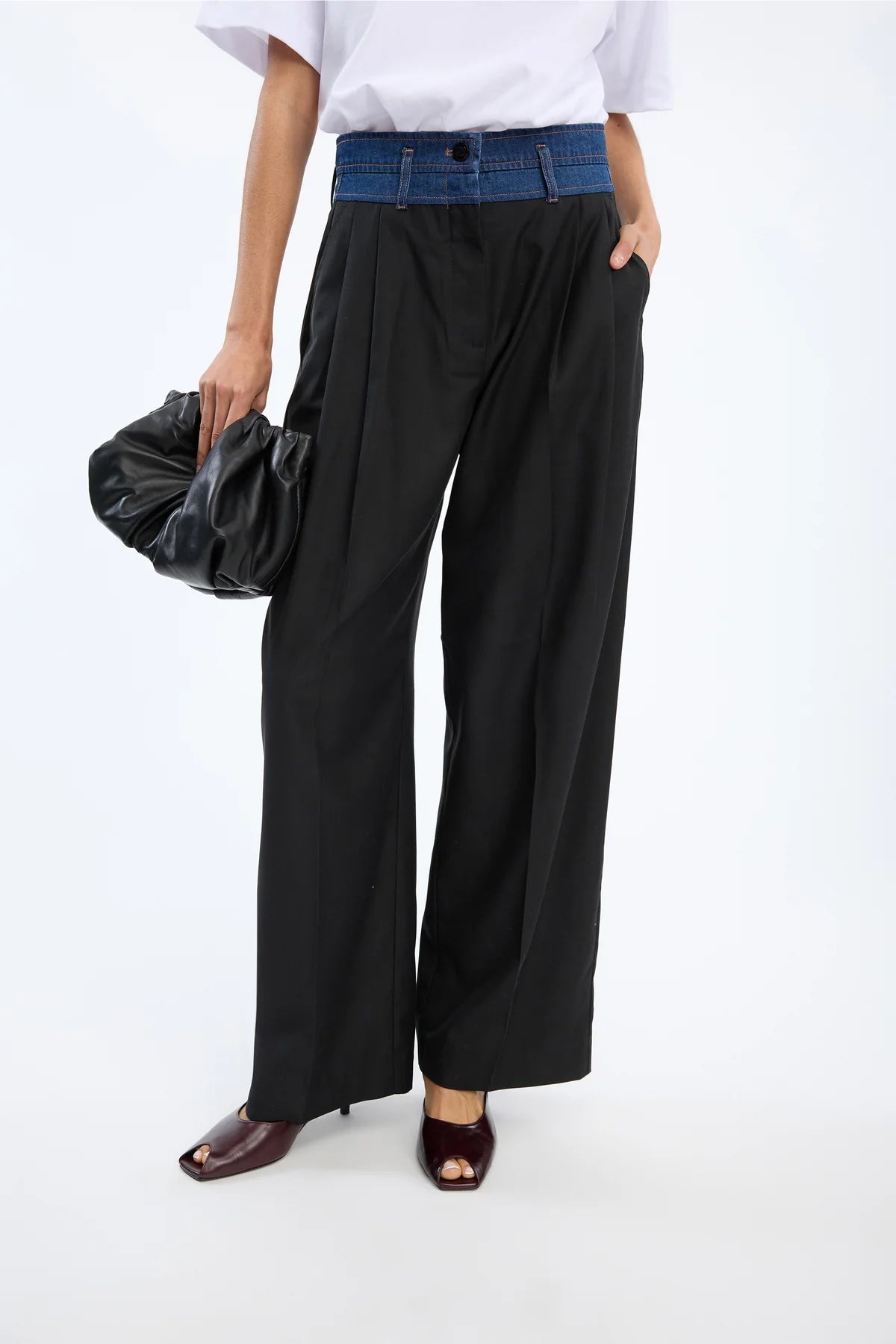 MUNTHE BLACK TROUSERS NORMAY 226