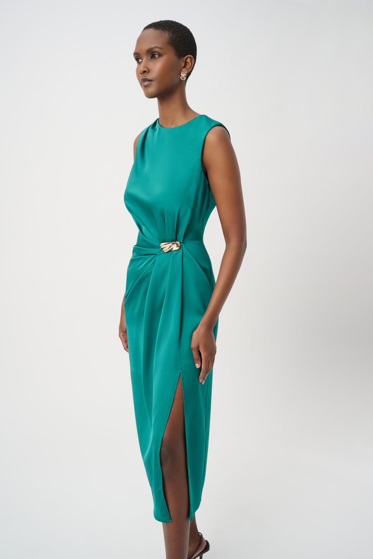 JOSEPH RIBKOFF GREEN DRESS 264066 4549 226