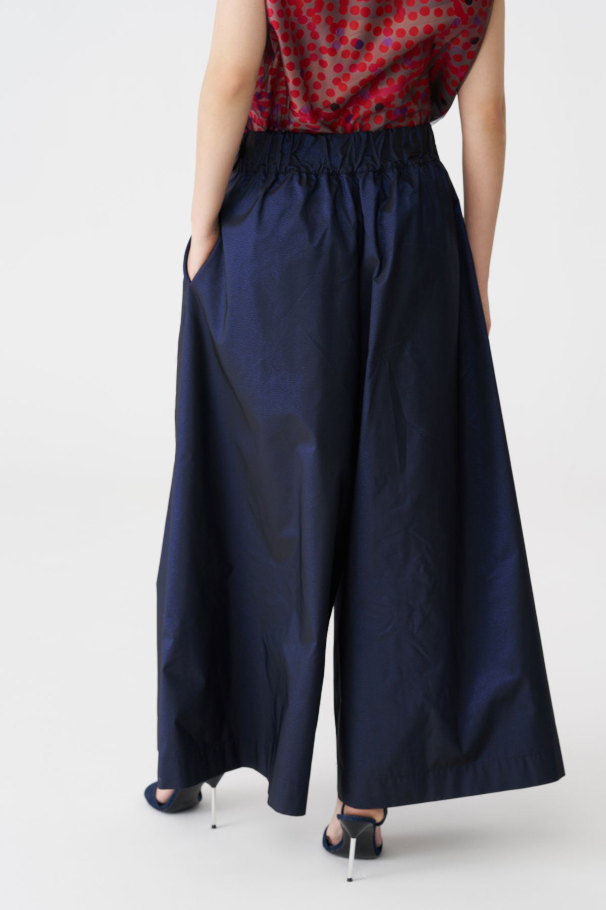 BIZE NAVY PLEATH FRONT TROUSERS BK8622 226