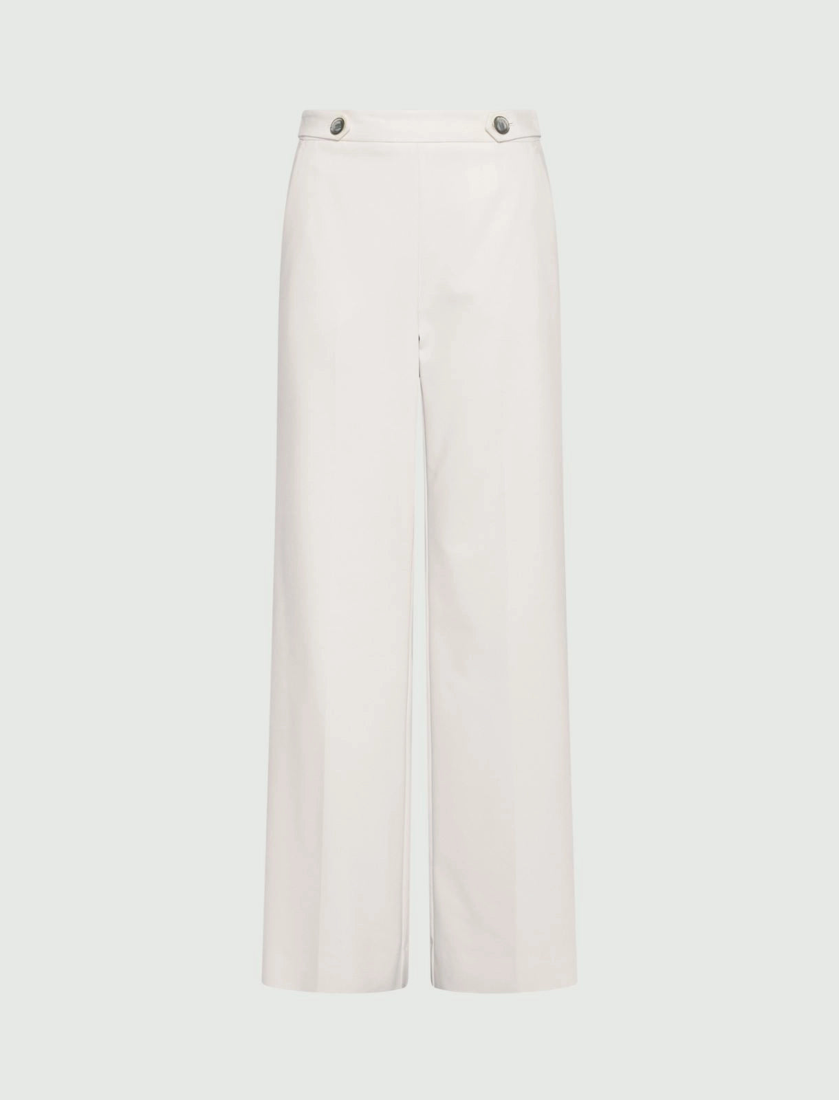 MARELLA CREAM WIDE LEG TROUSERS MLLFINGERE 126