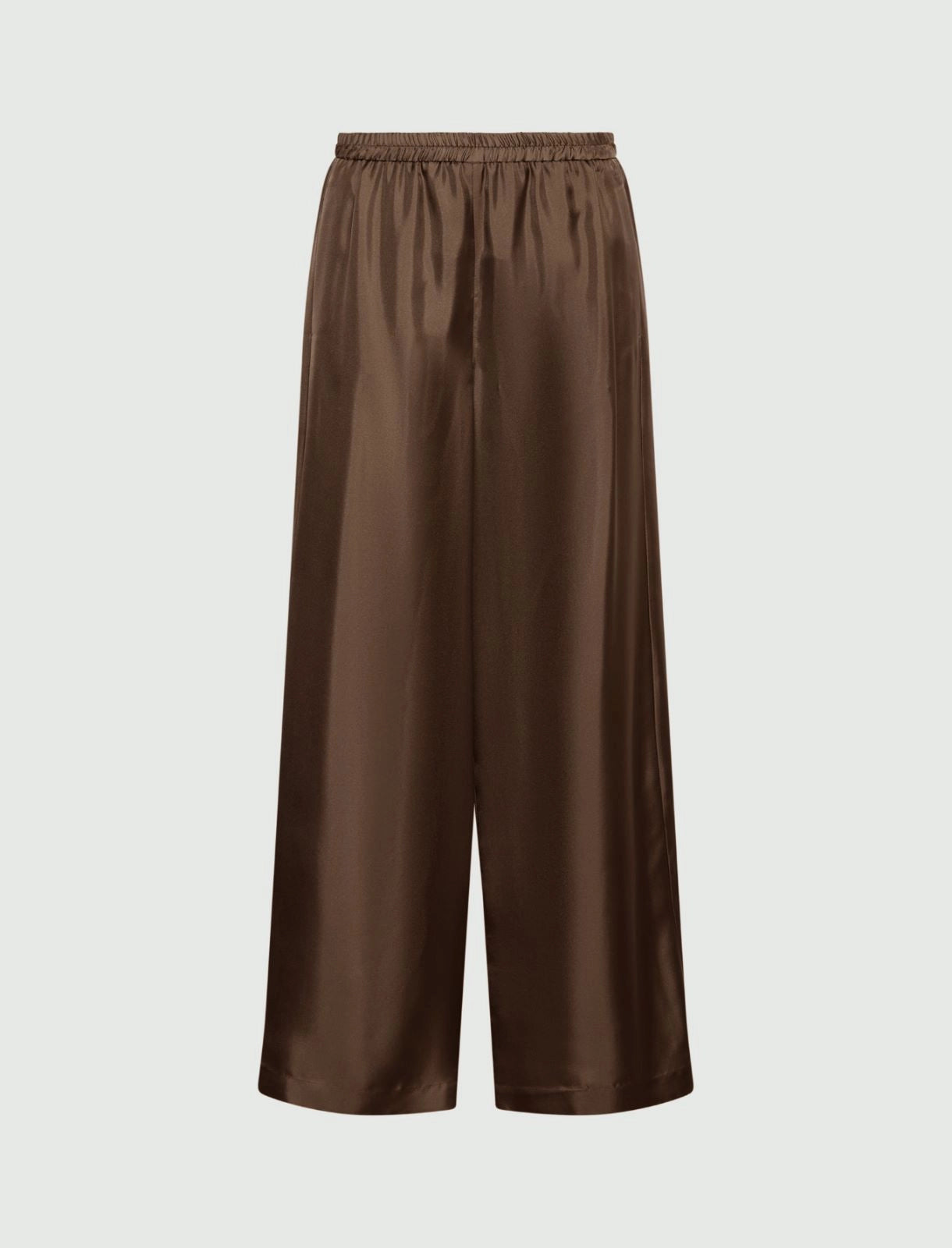 MARELLA TAUPE SALTIN TROUSERS MLMQUIZ 126