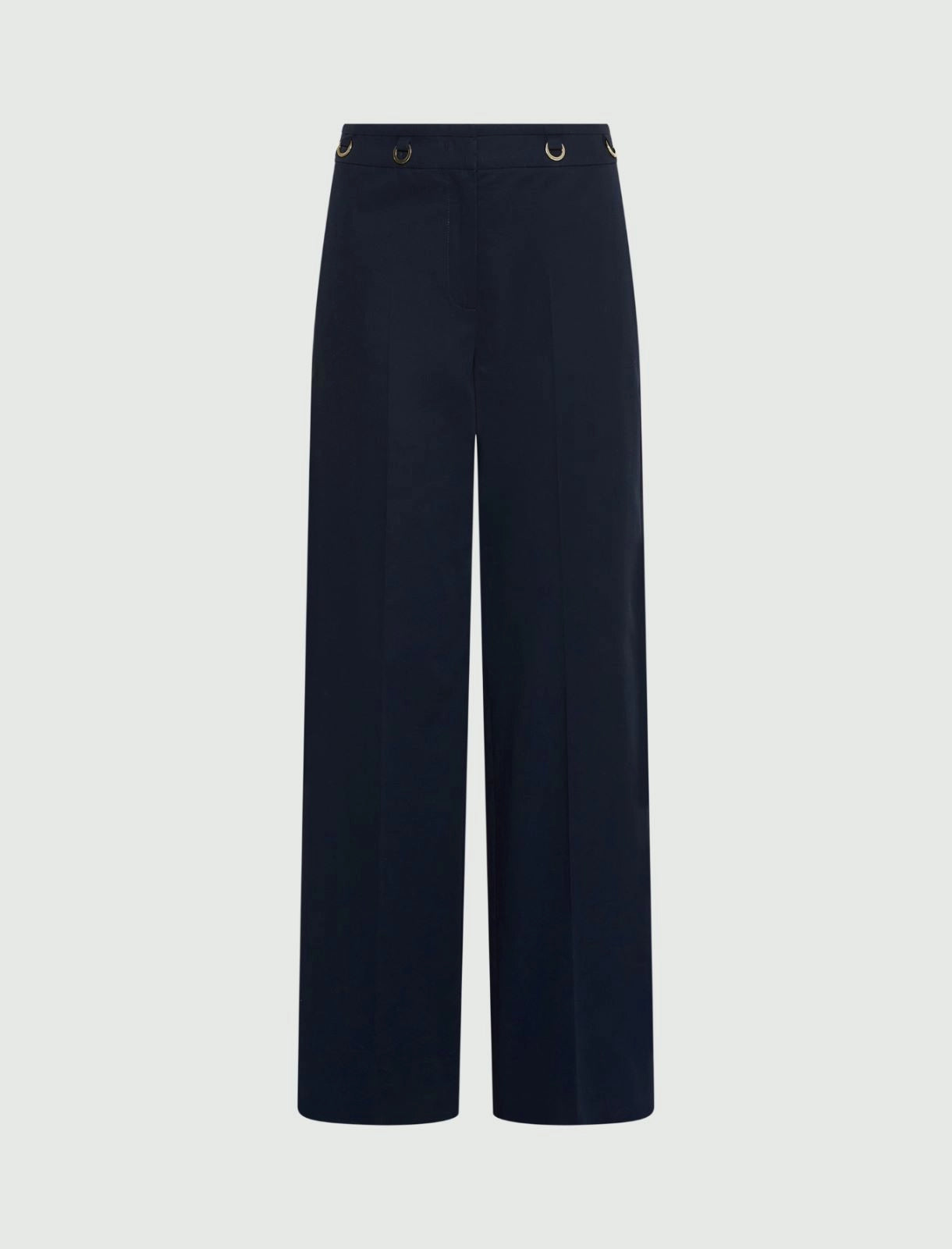 MARELLA NAVY TROUSERS MLSACCIAIO 126