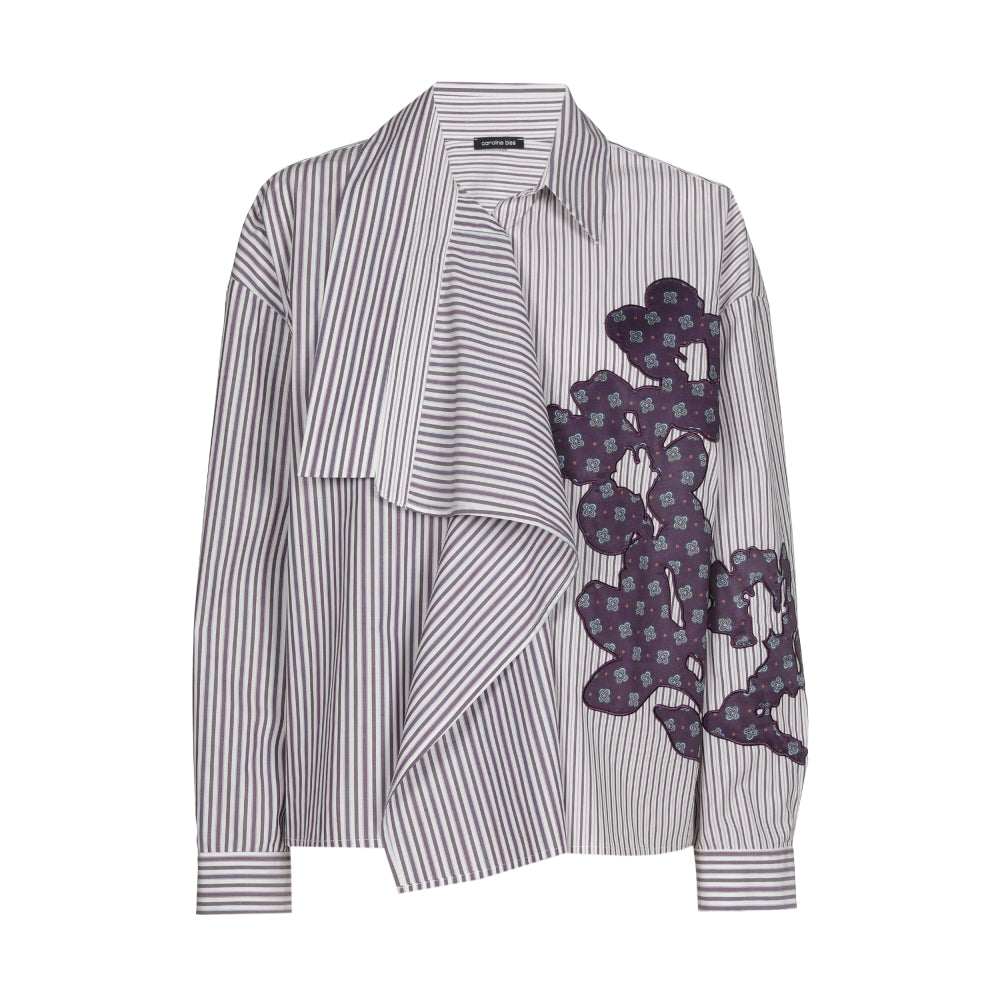 CAROLINE BISS MULTI STRIPE BLOUSE 4677 59 226