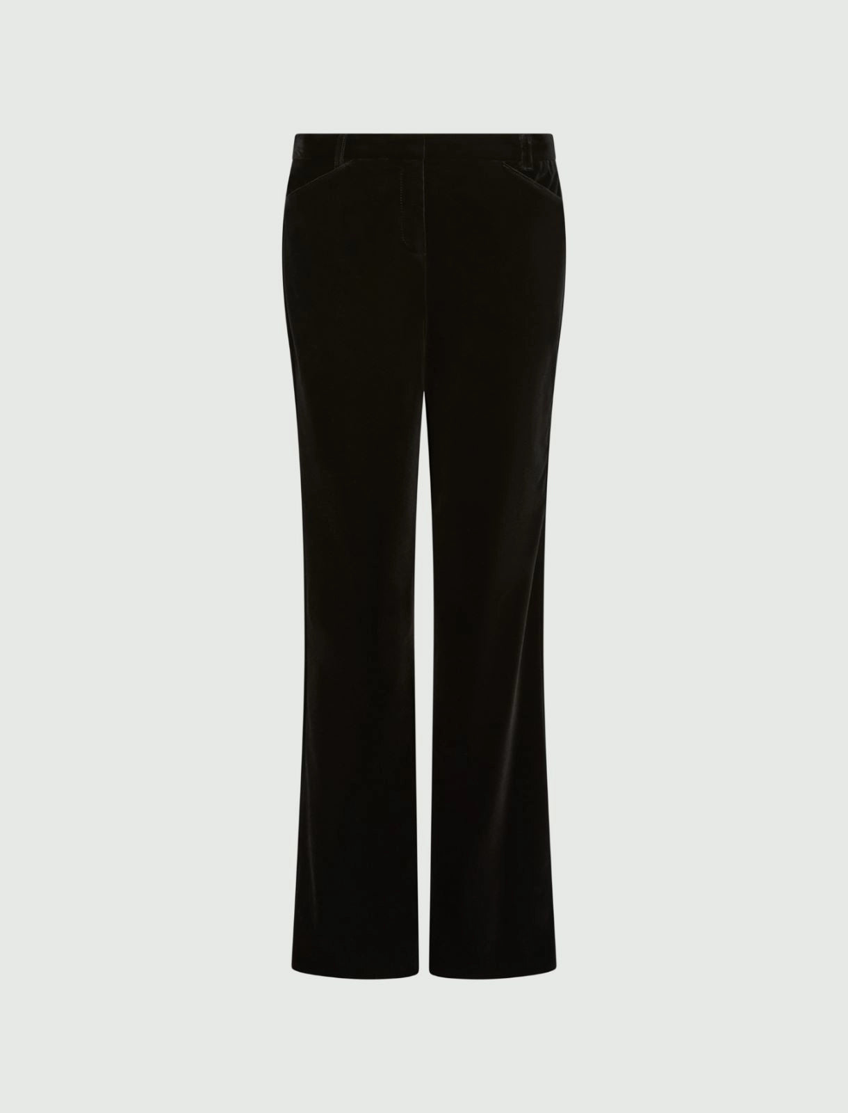 MARELLA BLACK Long trouser MLSRICAMO 226