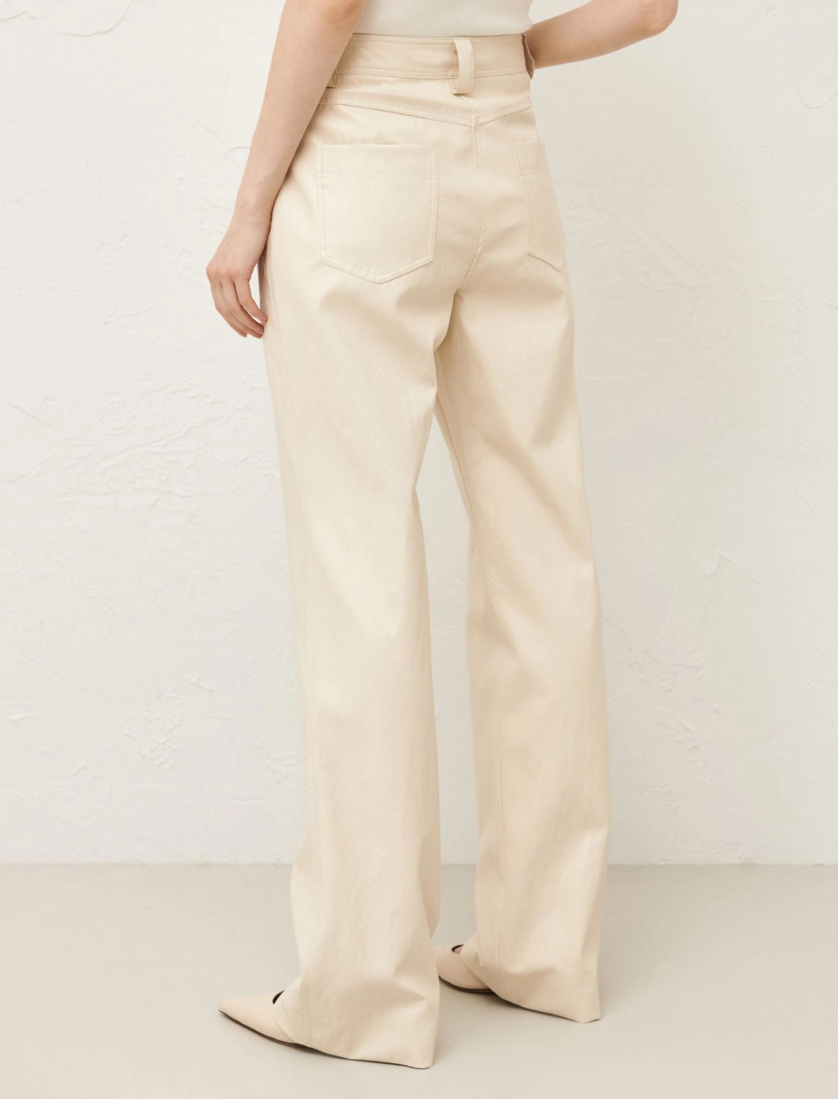 MARELLA KIOTA CREAM TROUSERS 224