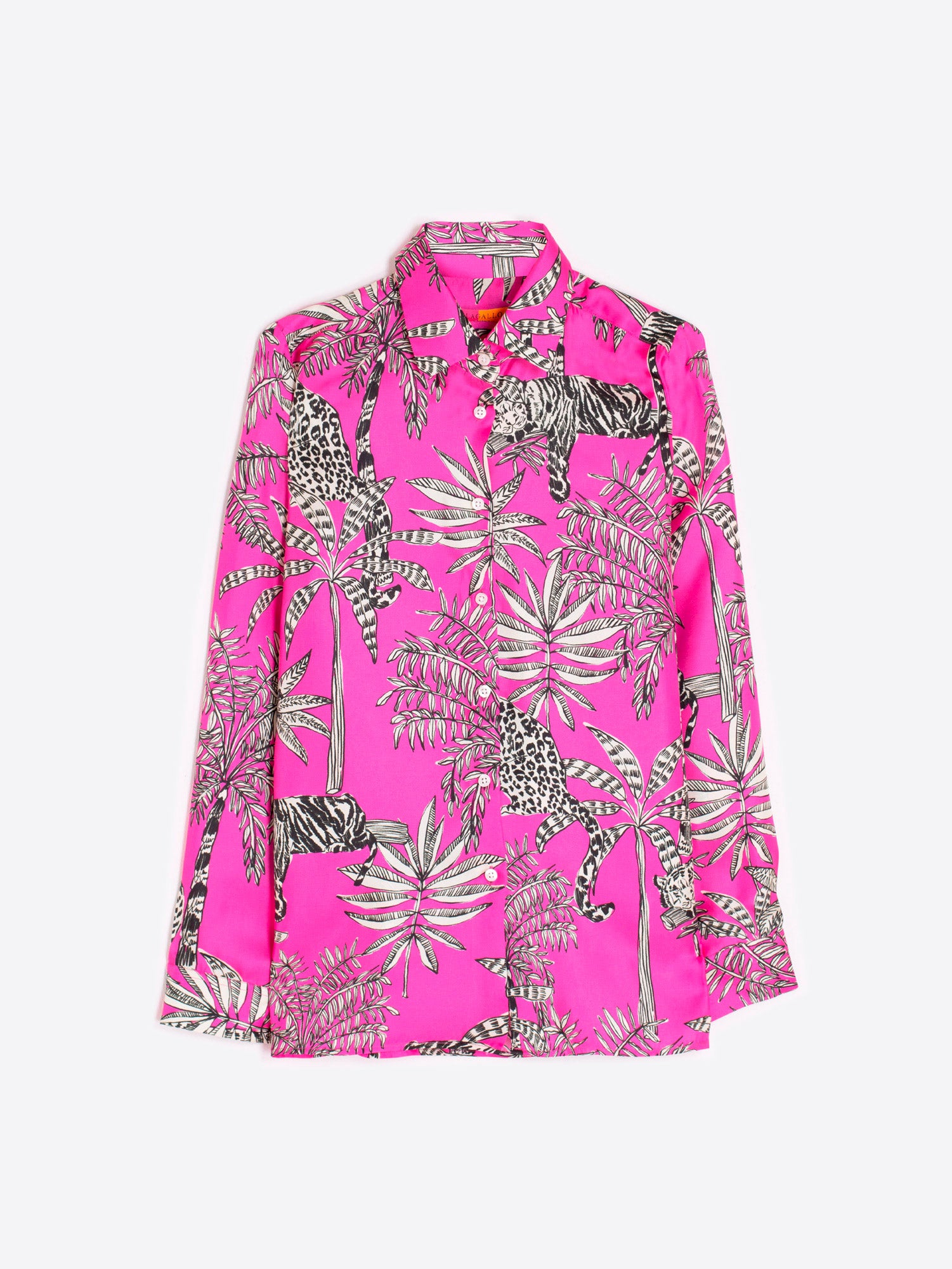 VILAGALLO PINK FLORAL BLOUSE 31949 224