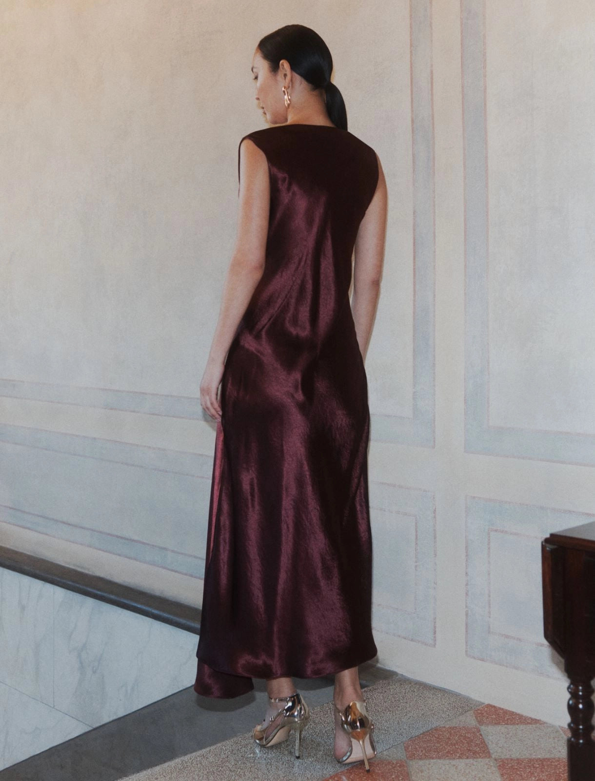 MARELLA BORDEAUX Dress MLLLIBERO 226