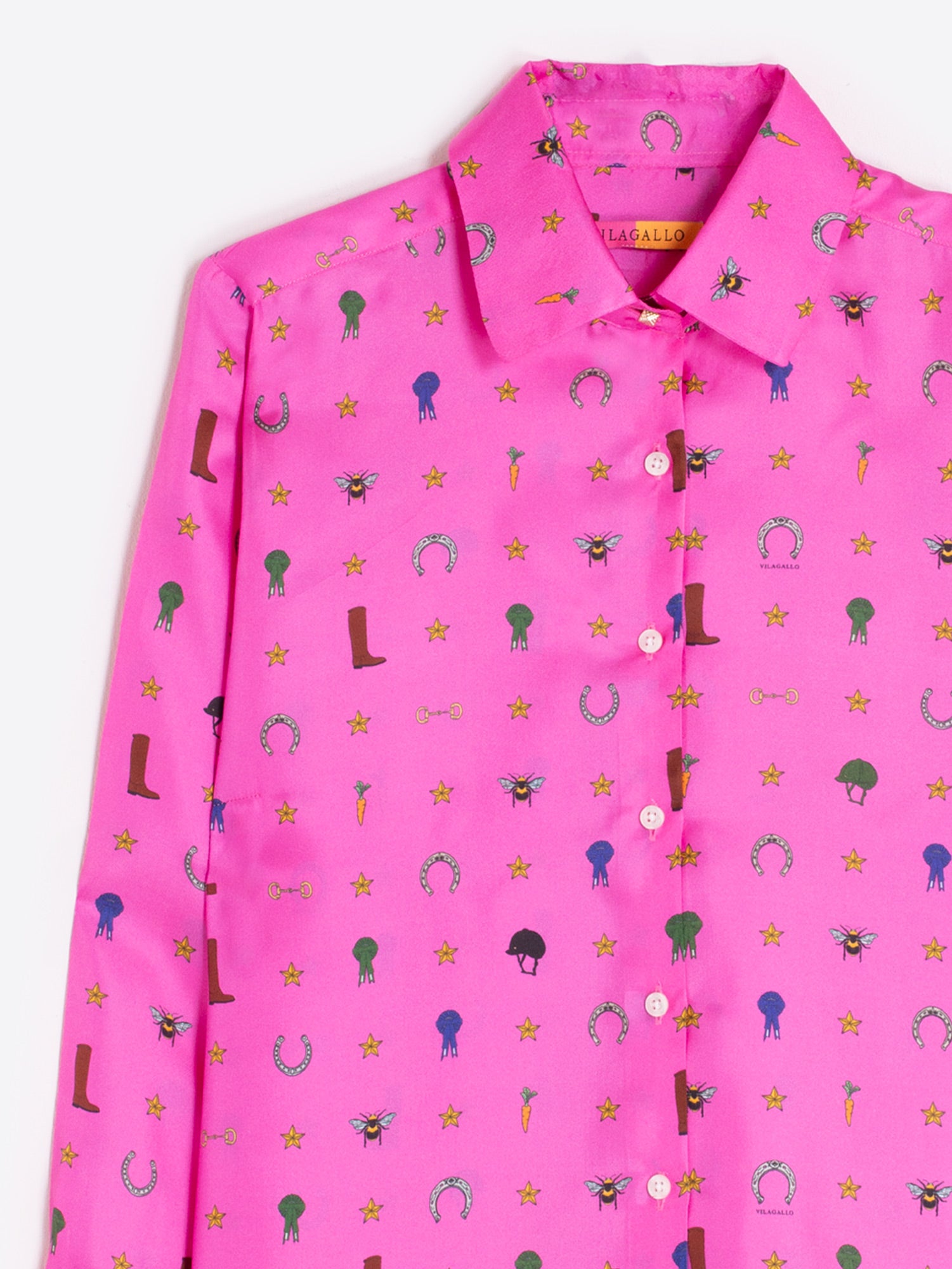 VILAGALLO PINK BLOUSE 32967 225