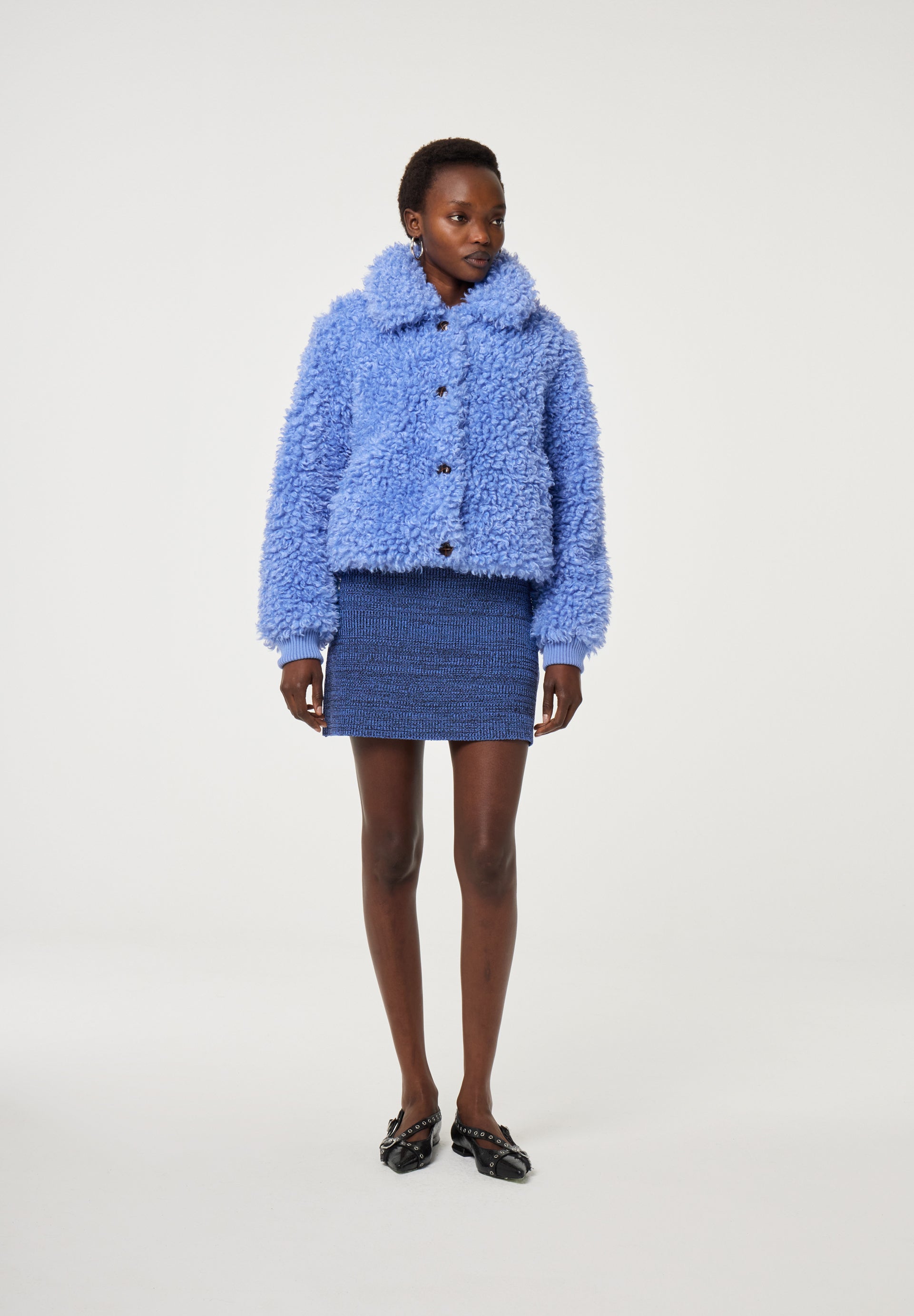 FABIENNE CHAPOT  BLUE BOBBY JACKET 225