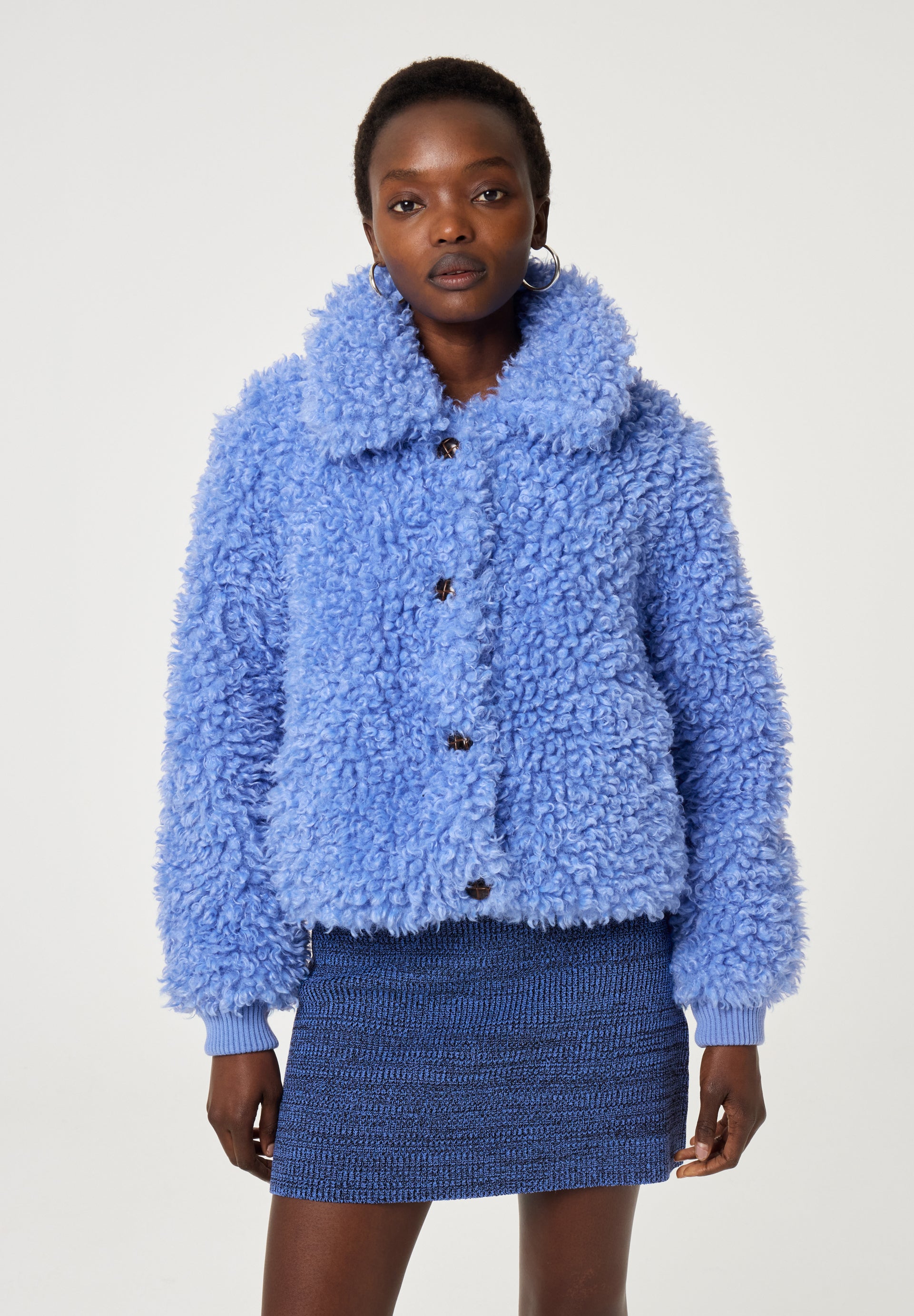 FABIENNE CHAPOT  BLUE BOBBY JACKET 225