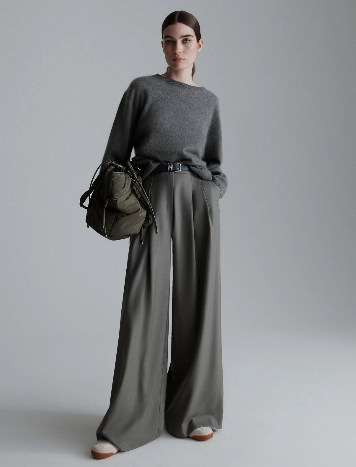MARELLA NANTI OLIVE OVERSIZED KNIT  225