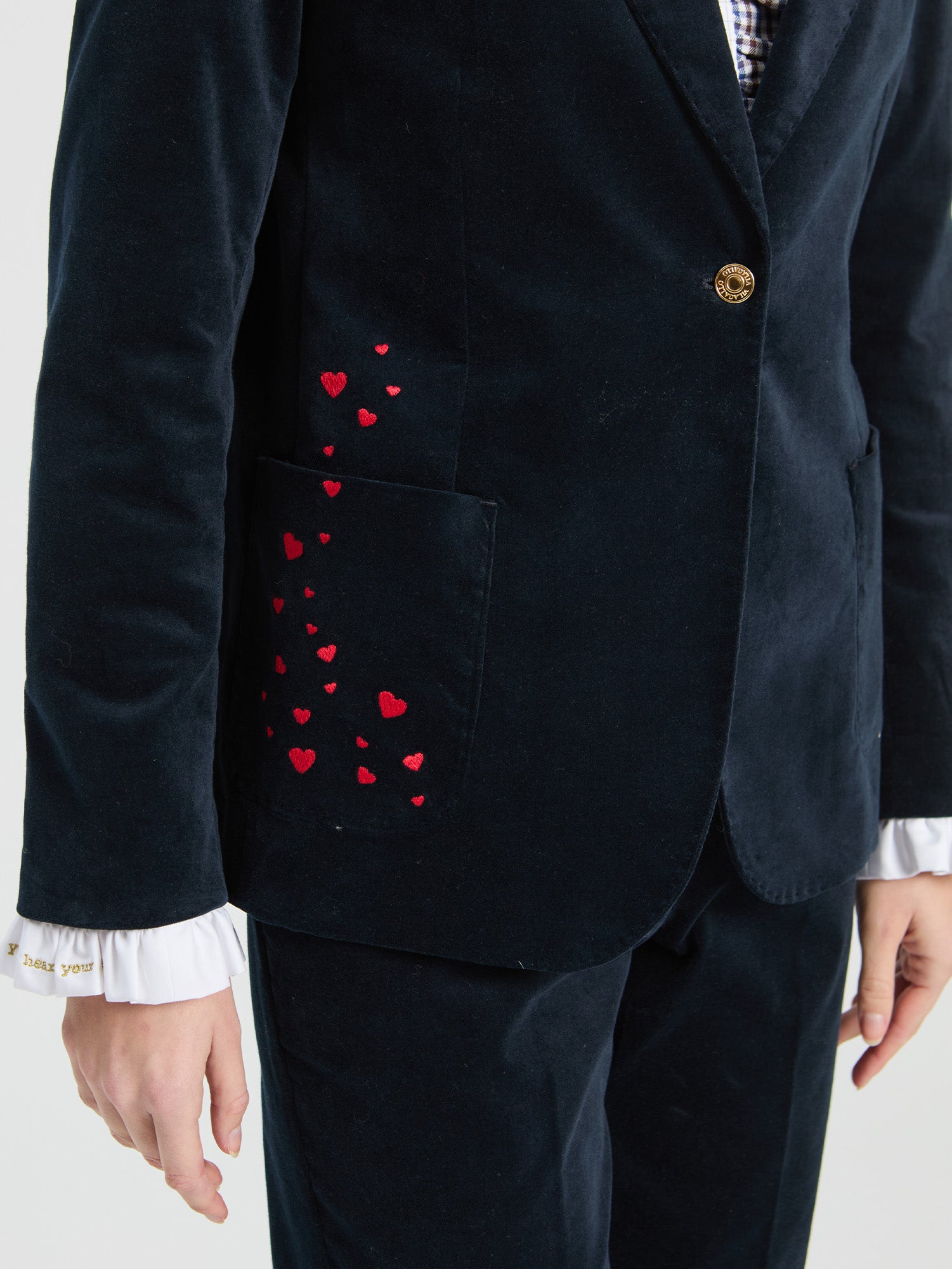 VILAGALLO NAVY JACKET 33863 226
