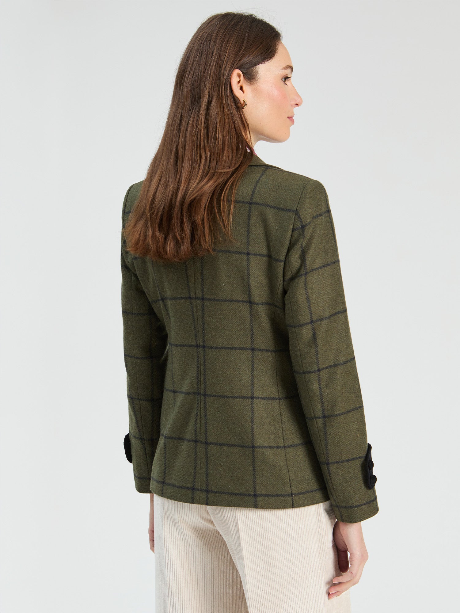 VILAGALLO GREEN VELVET JACKET 34037 226