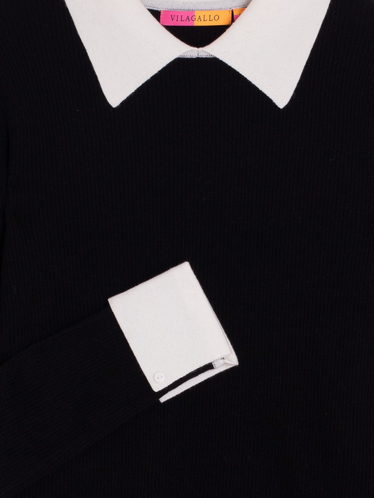 VILAGALLO BLACK KNIT 34151 226