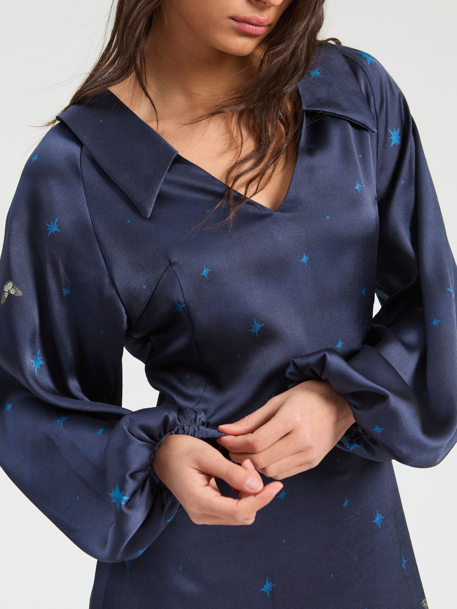 VILAGALLO NAVY DRESS 34175 226