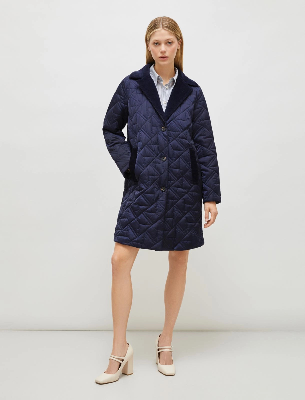 MARELLA URSULA NAVY COAT 224