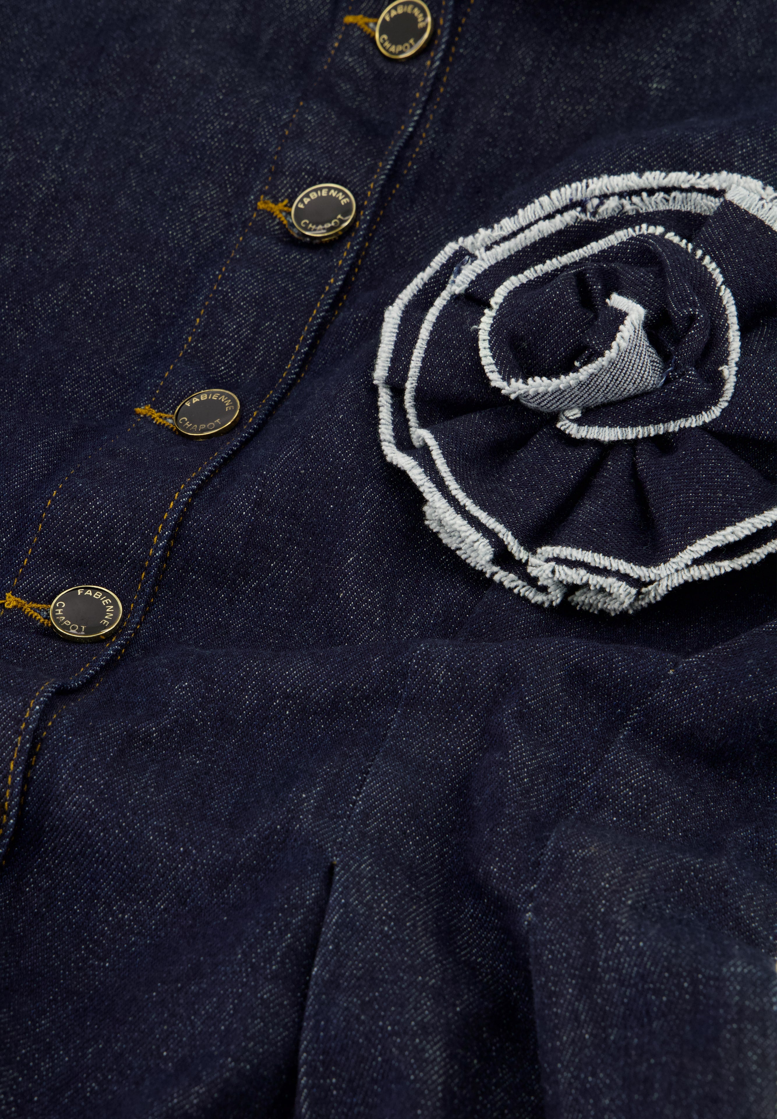 FABIENNE CHAPOT  DENIM IRINA BLOUSE 225
