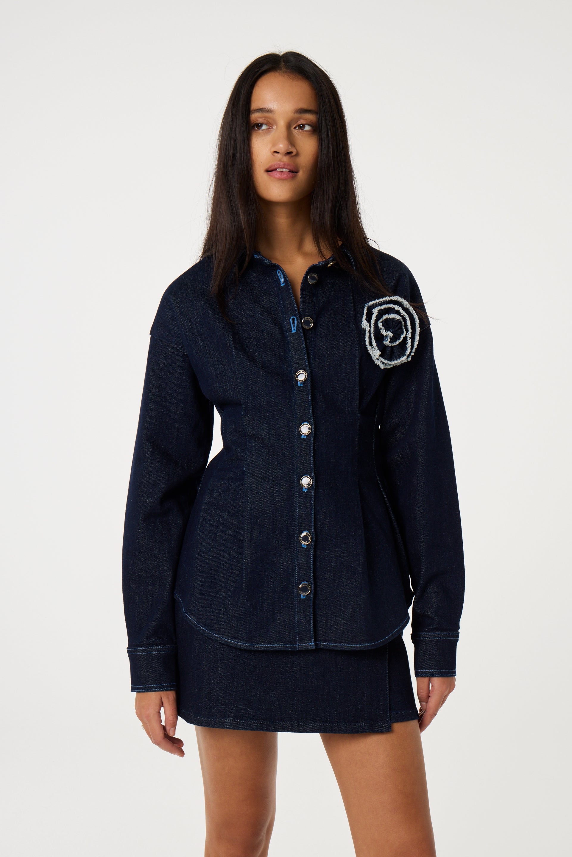 FABIENNE CHAPOT  DENIM IRINA BLOUSE 225