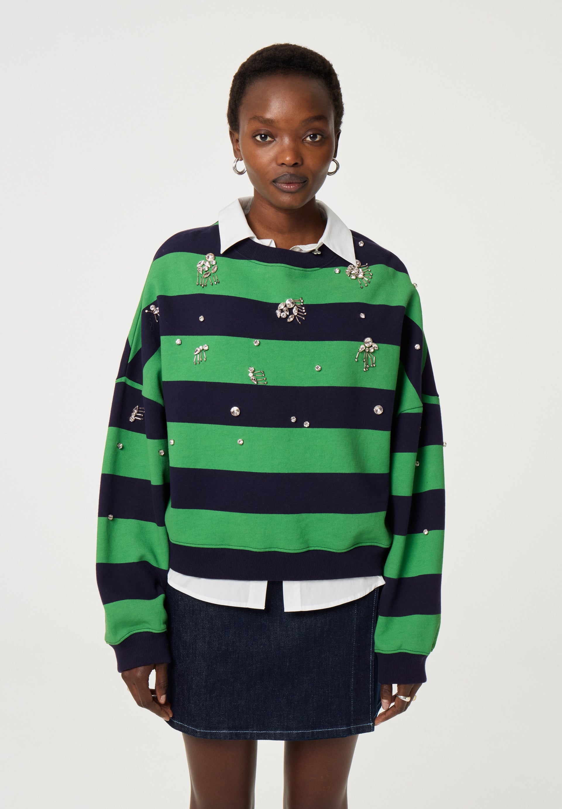 FABIENNE CHAPOT  BLUE RONNY SWEATER 225