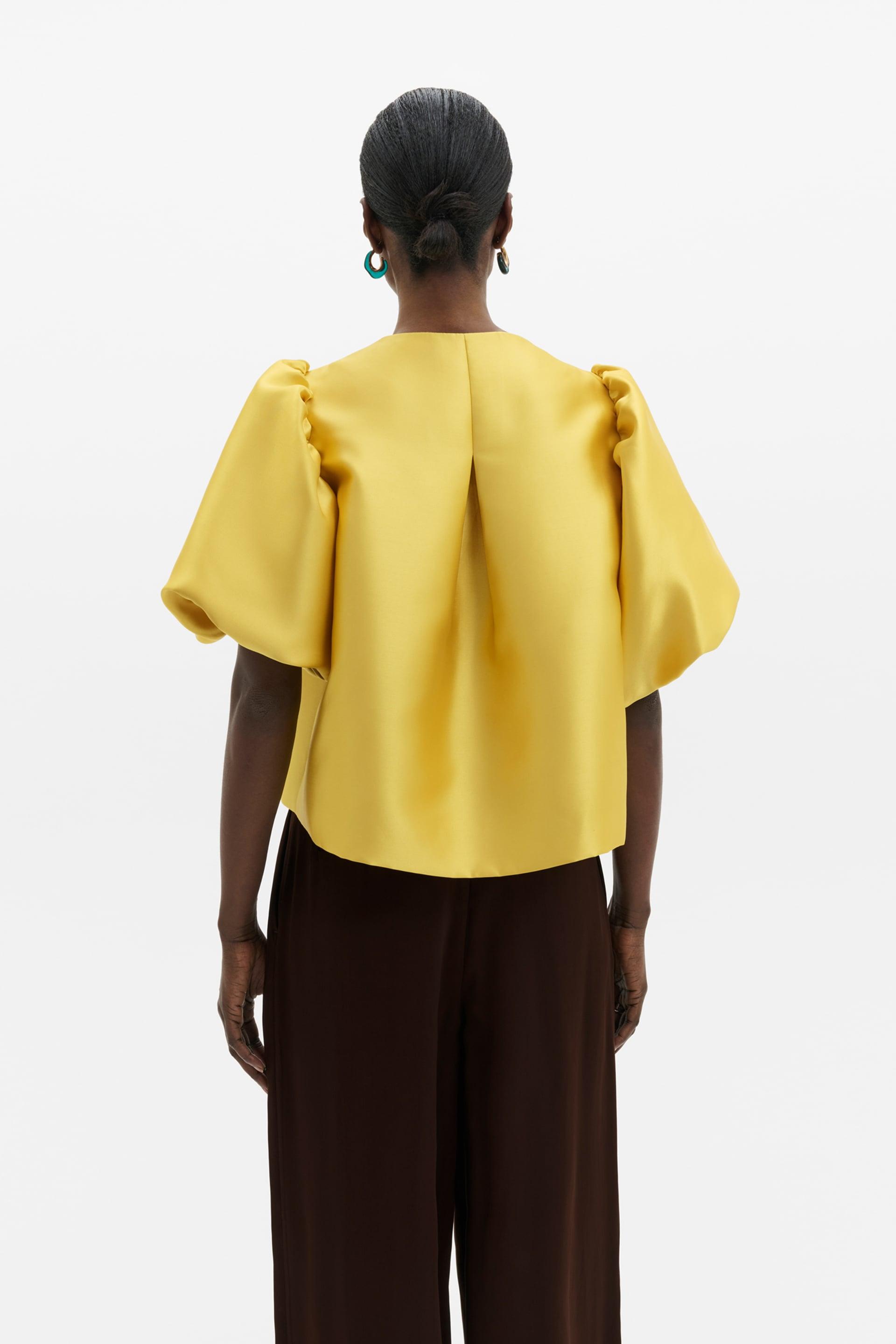 MALINA CLEO MANGO SATIN BLOUSE 226