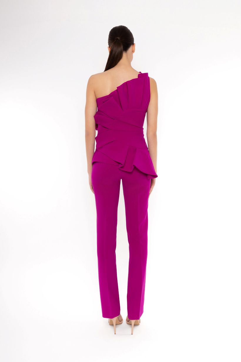 CARLA RUIZ PURPLE TROUSER SUIT 52561 126