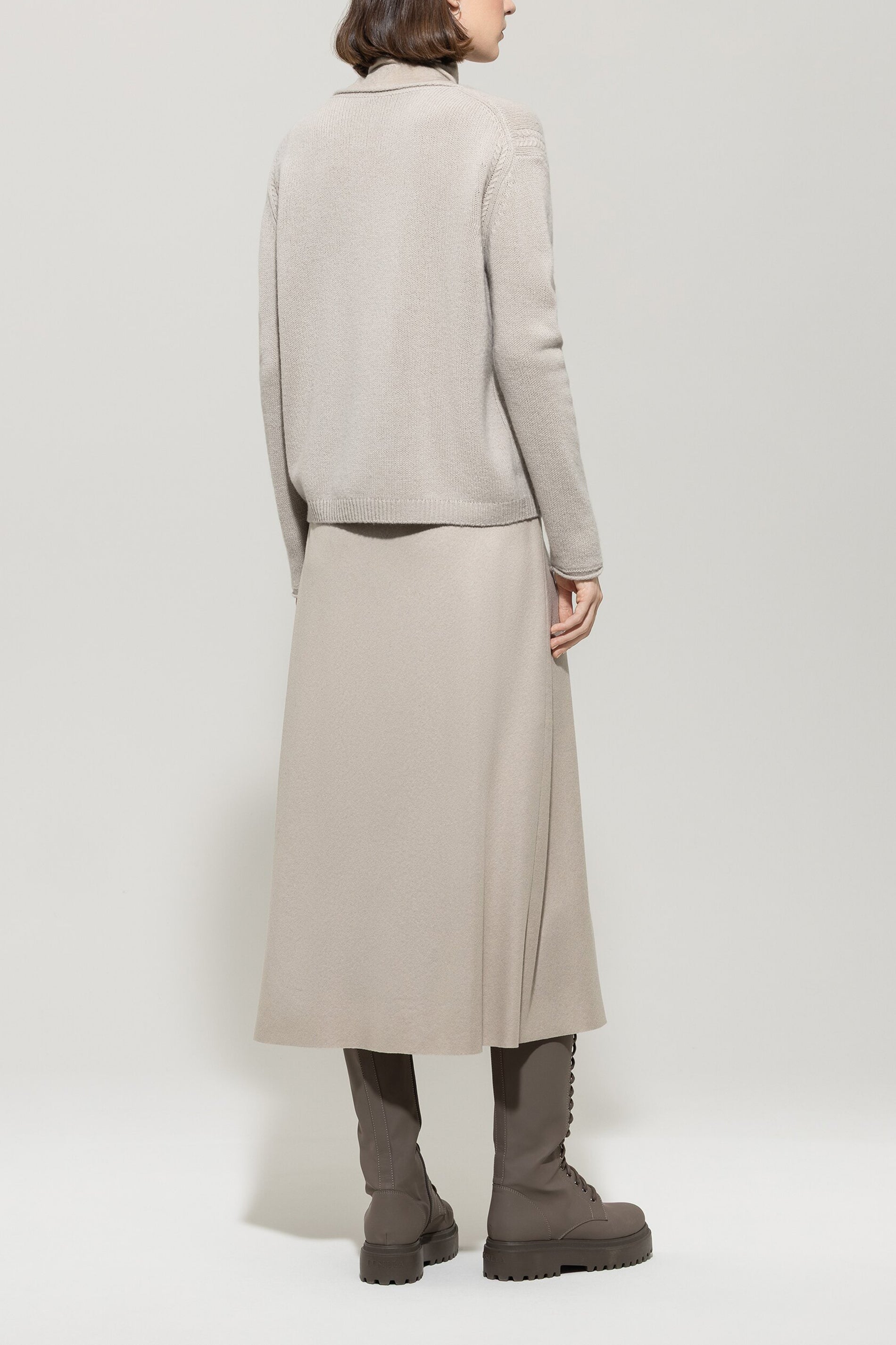 LUISA CERANO CHAWLK FLANNEL SKIRT 528309 225