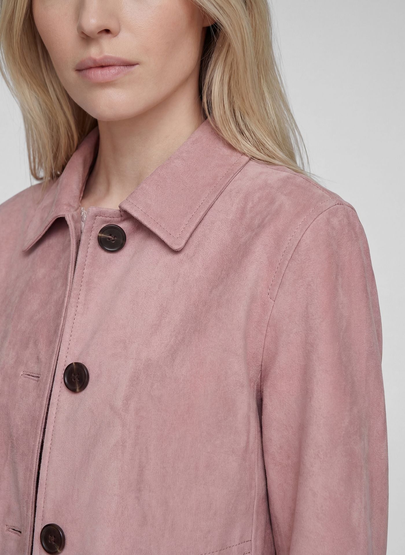 RABE PINK SUED JACKET 57-111020 226