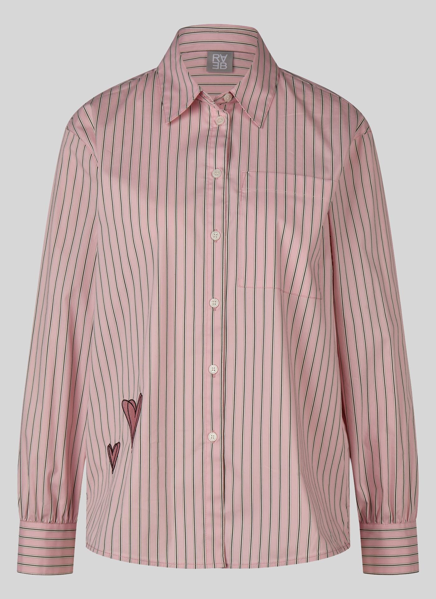 RABE PINK STRIPE COTTON SHIRT 57-111100 226