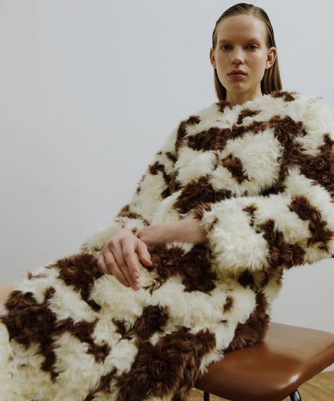 MOLLIOLLI JACOB FAUX FUR COAT 225
