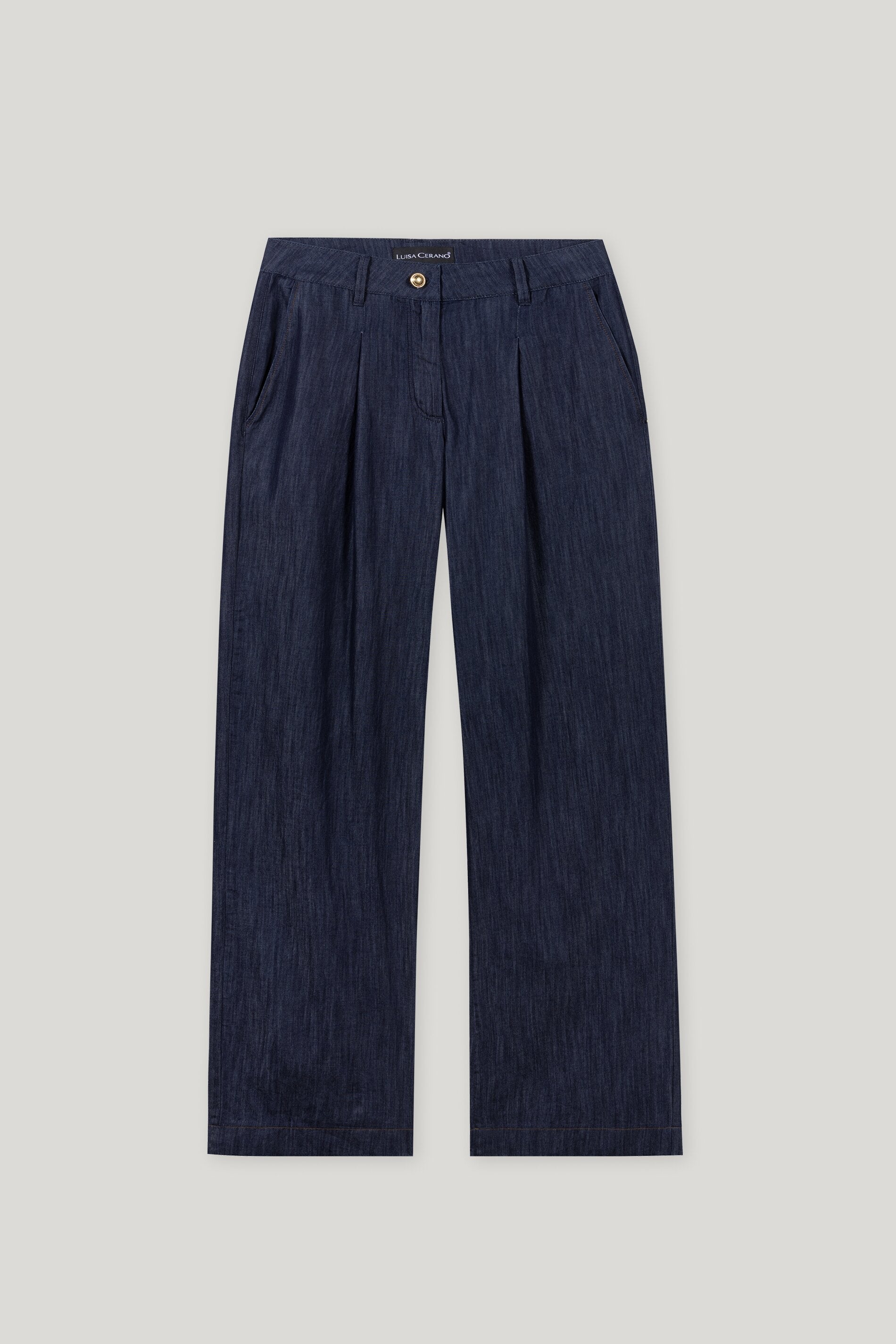 LUISA CERANO DENIM WIDE LEG JEANS 628814 225
