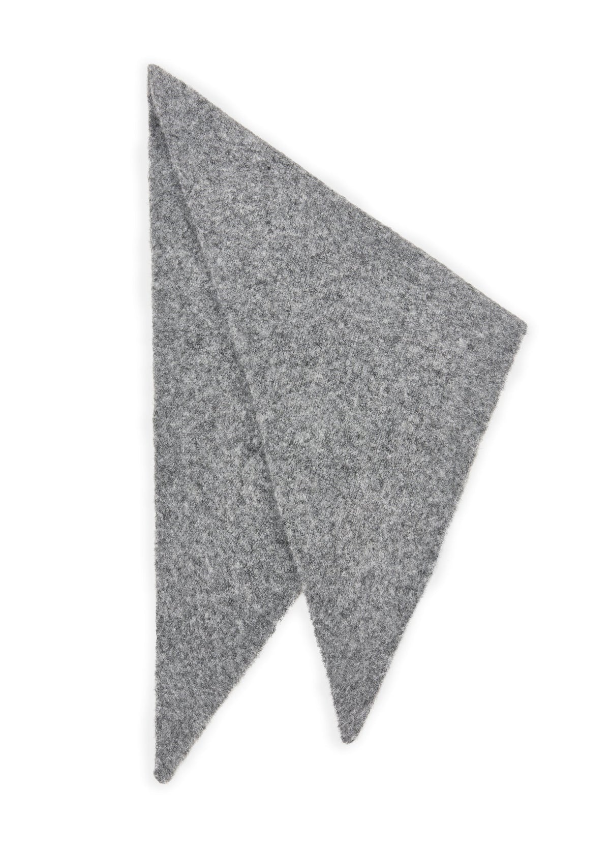 CODELLO GREY SOLID TRIANGLE SCARF 62T0060 226